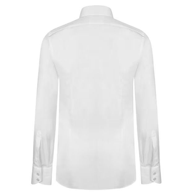 Tom Ford o1g2r1mq0724 Cotton Shirt in White Size US S / EU 44-46 / 1 - 2 Thumbnail