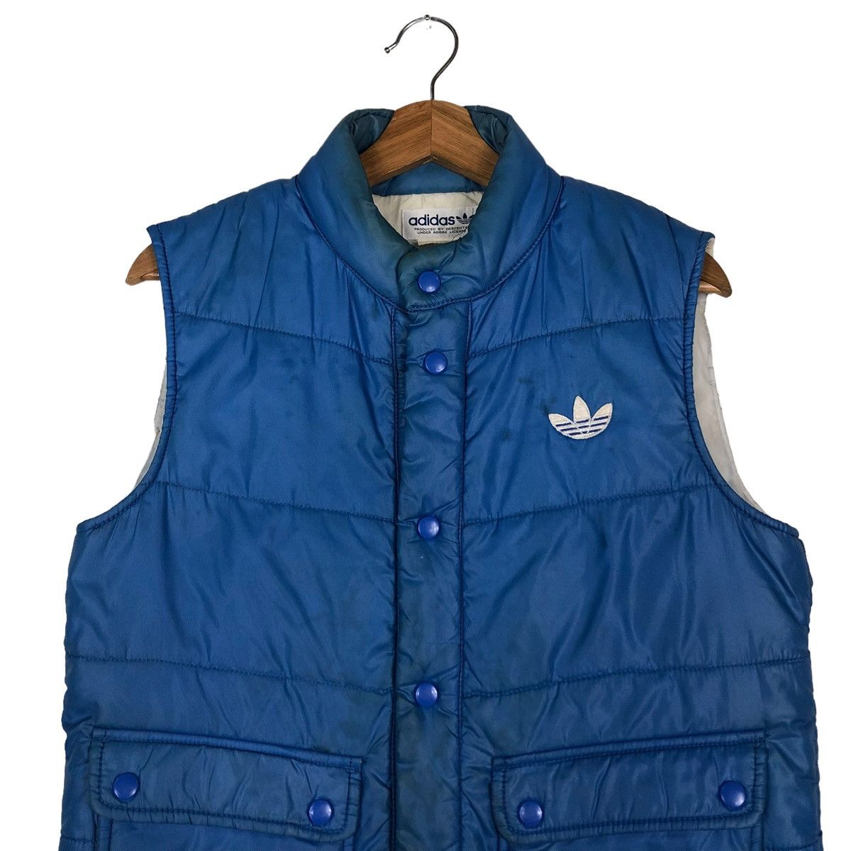 Adidas 🔥VINTAGE 90’s ADIDAS PUFFER DOWN VEST RARE COLOUR Size US M / EU 48-50 / 2 - 3 Thumbnail