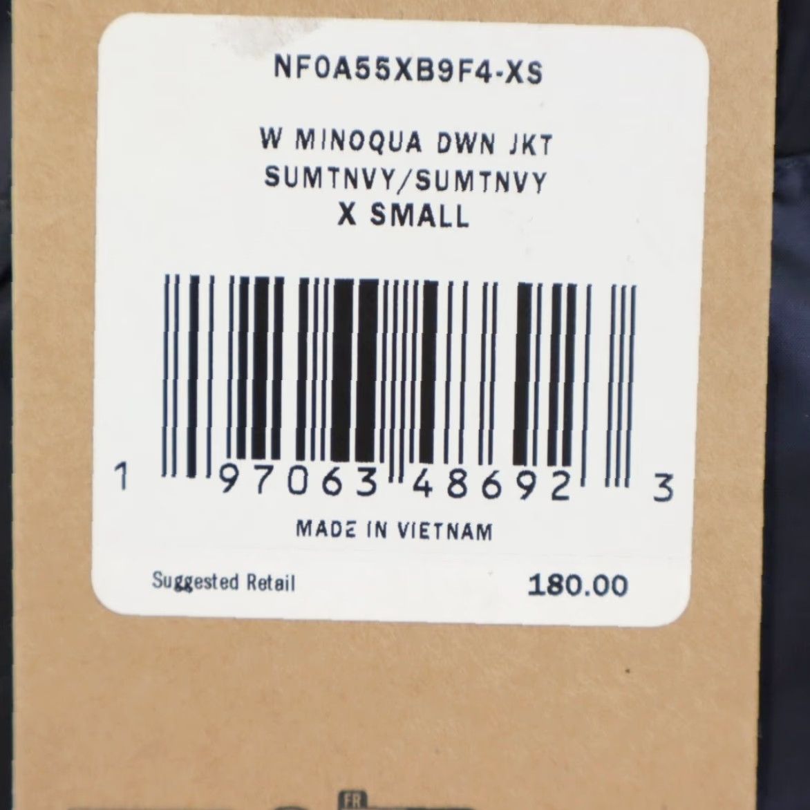 The North Face The North Face Minoqua 550 Down Navy Women's XS Jacket Mock Long Sleeve Solid NOS Size XS / US 0-2 / IT 36-38 - 5 Thumbnail