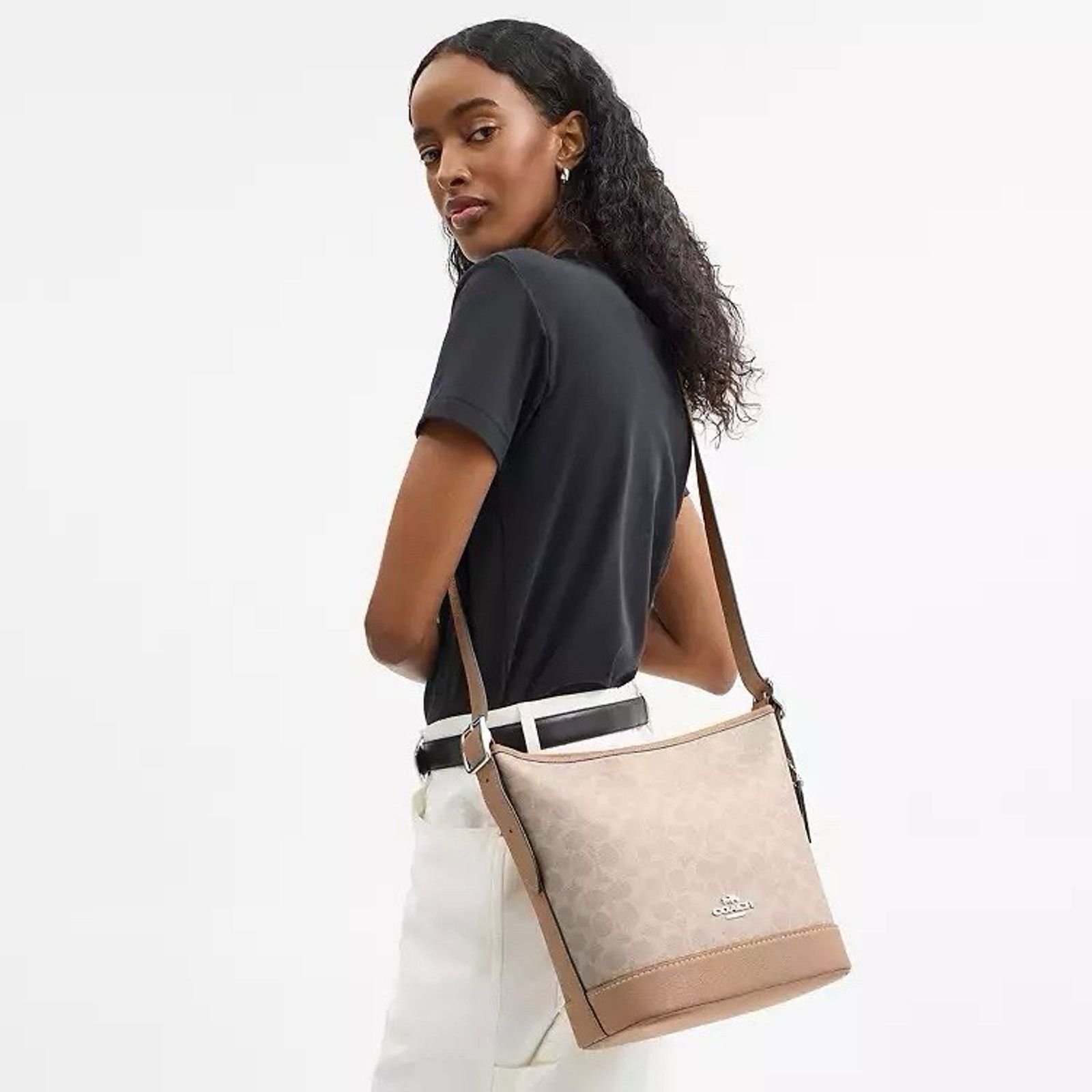 Coach NWT Bundle Coach CBH20 Jude Duffle & CW778 Long Wallet Size ONE SIZE - 5 Thumbnail