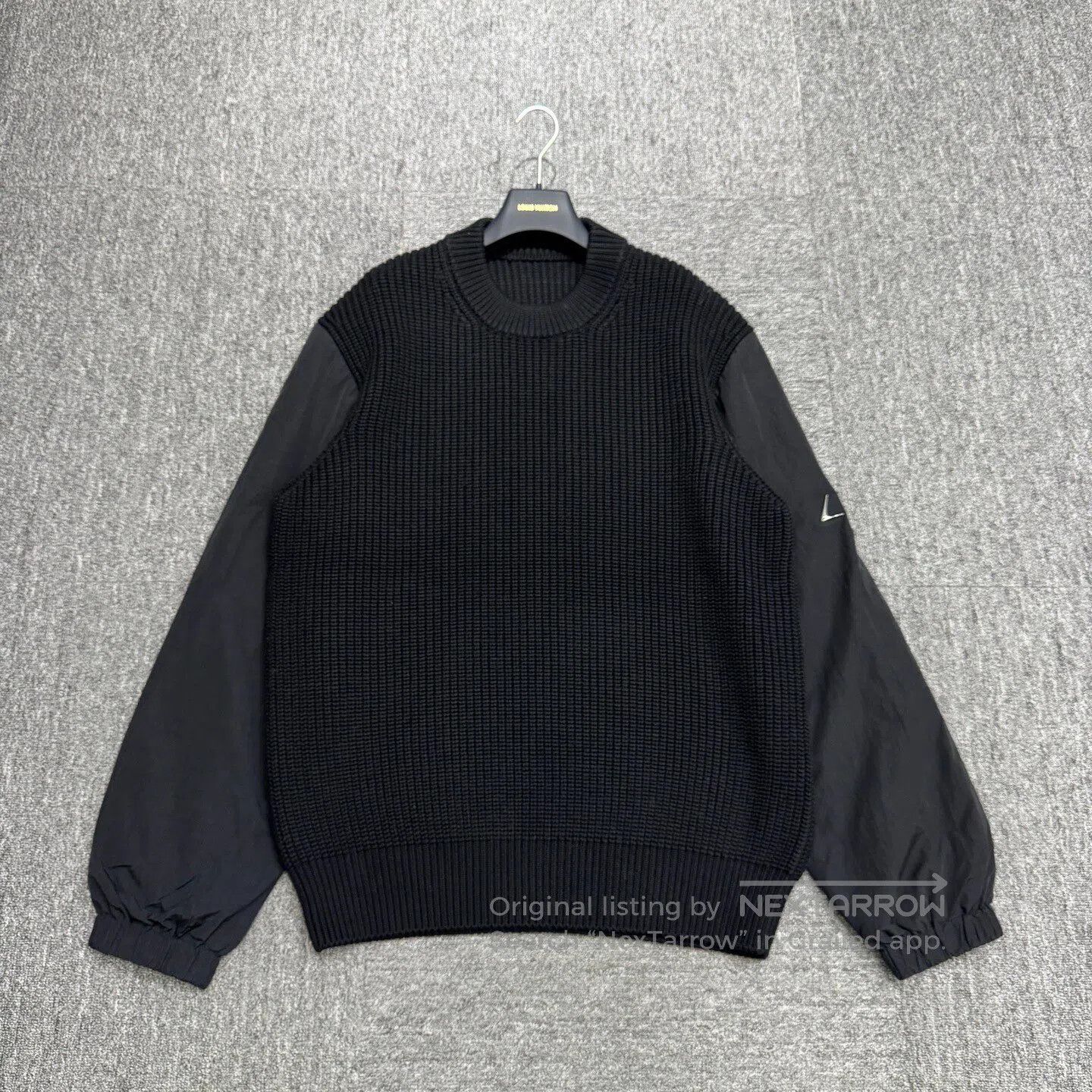 Louis Vuitton Louis Vuitton Nylon-spliced wool knit sweater| Size US XL / EU 56 / 4 - 1 Thumbnail