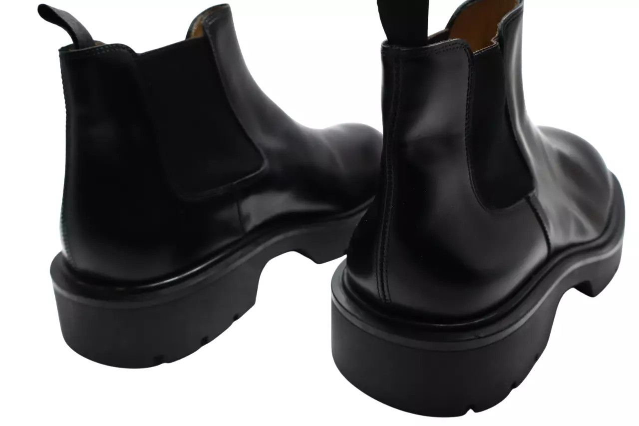 Sandro SANDRO Men EU 44/UK 9.5 Leather Square Toe Rubber Side Ankle Size US 11 / EU 44 - 5 Thumbnail