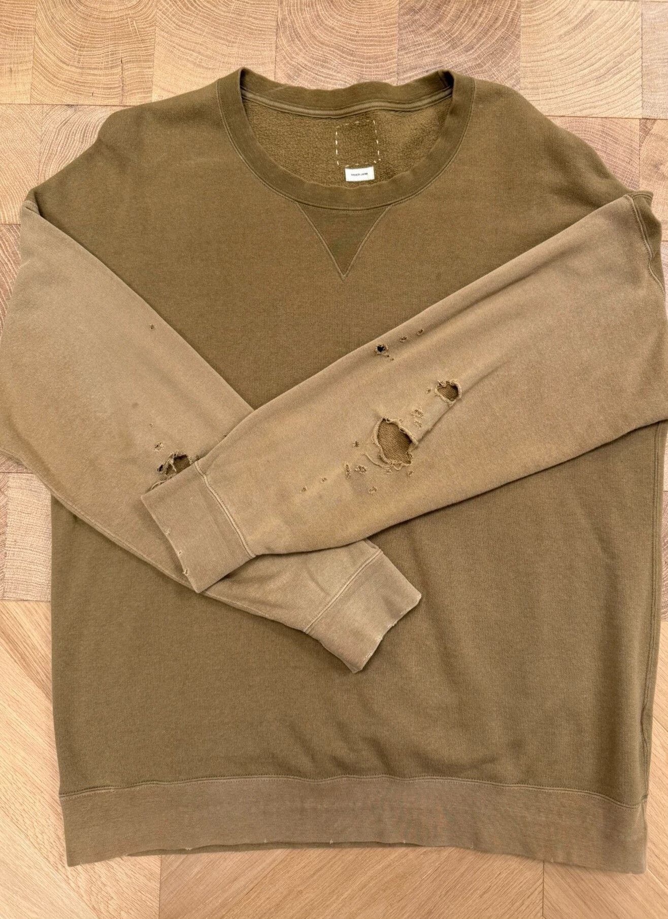Visvim Visvim Jumbo Sb Sweat Dmgd U.D. Size US XL / EU 56 / 4 - 1 Thumbnail