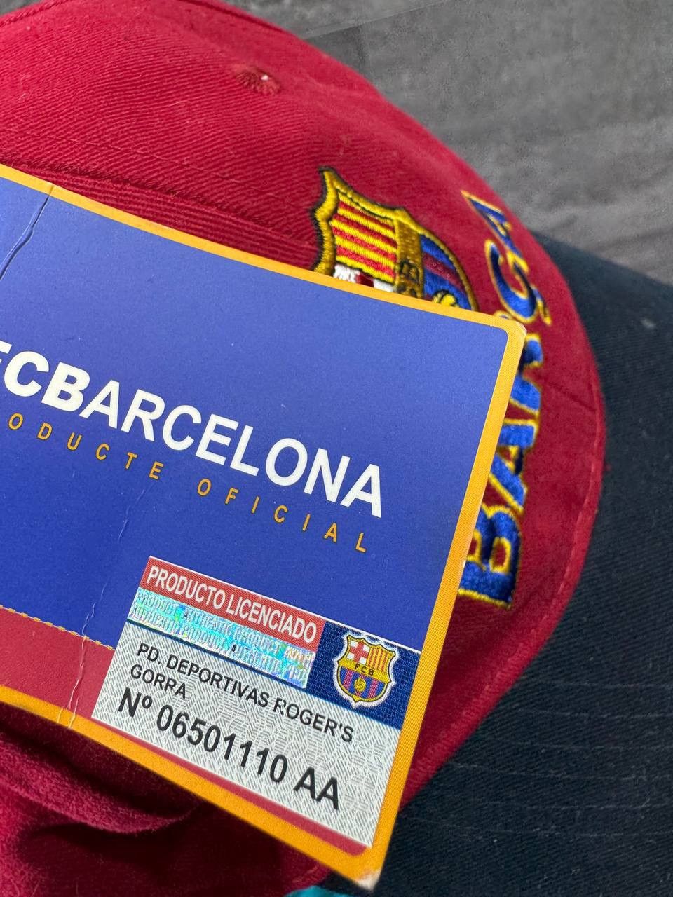 Vintage FC Barcelona Hats Embroidered Logo Cap Size ONE SIZE - 6 Thumbnail