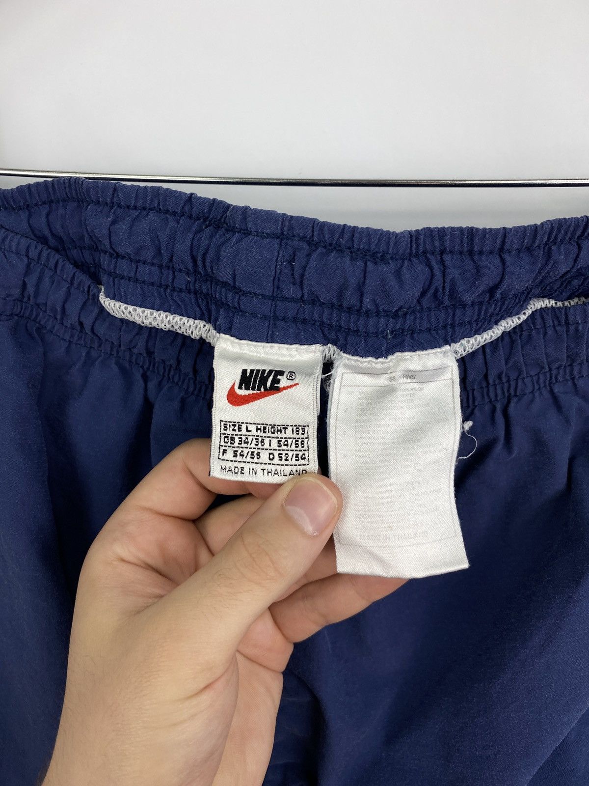 Nike 🇺🇸 Vintage 90s Nike Nylon Shorts Rare Retro Hype Y2K Size US 34 / EU 50 - 5 Thumbnail