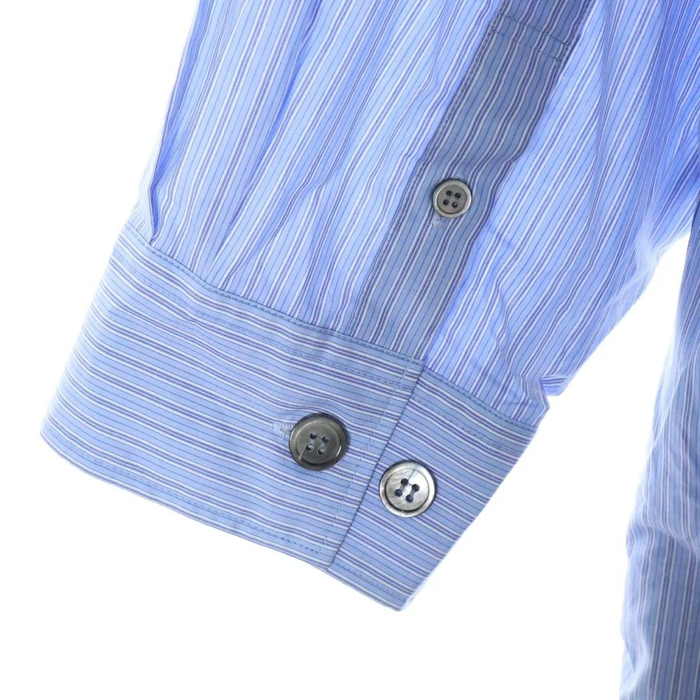 Yohji Yamamoto Yohji Yamamoto//17AW You Snitch L/S STRIPE SHIRT Size US L / EU 52-54 / 3 - 6 Thumbnail