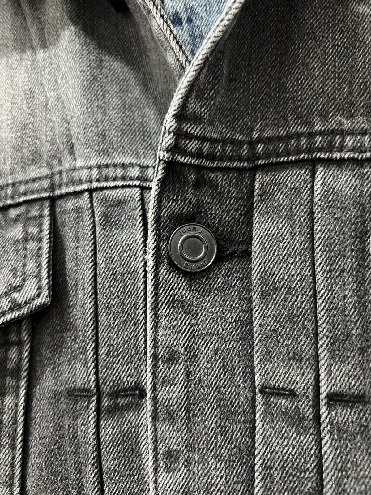 Juun.J Juun. J - S/S21 Layered Double Denim Trucker Jacket Size US S / EU 44-46 / 1 - 7 Thumbnail