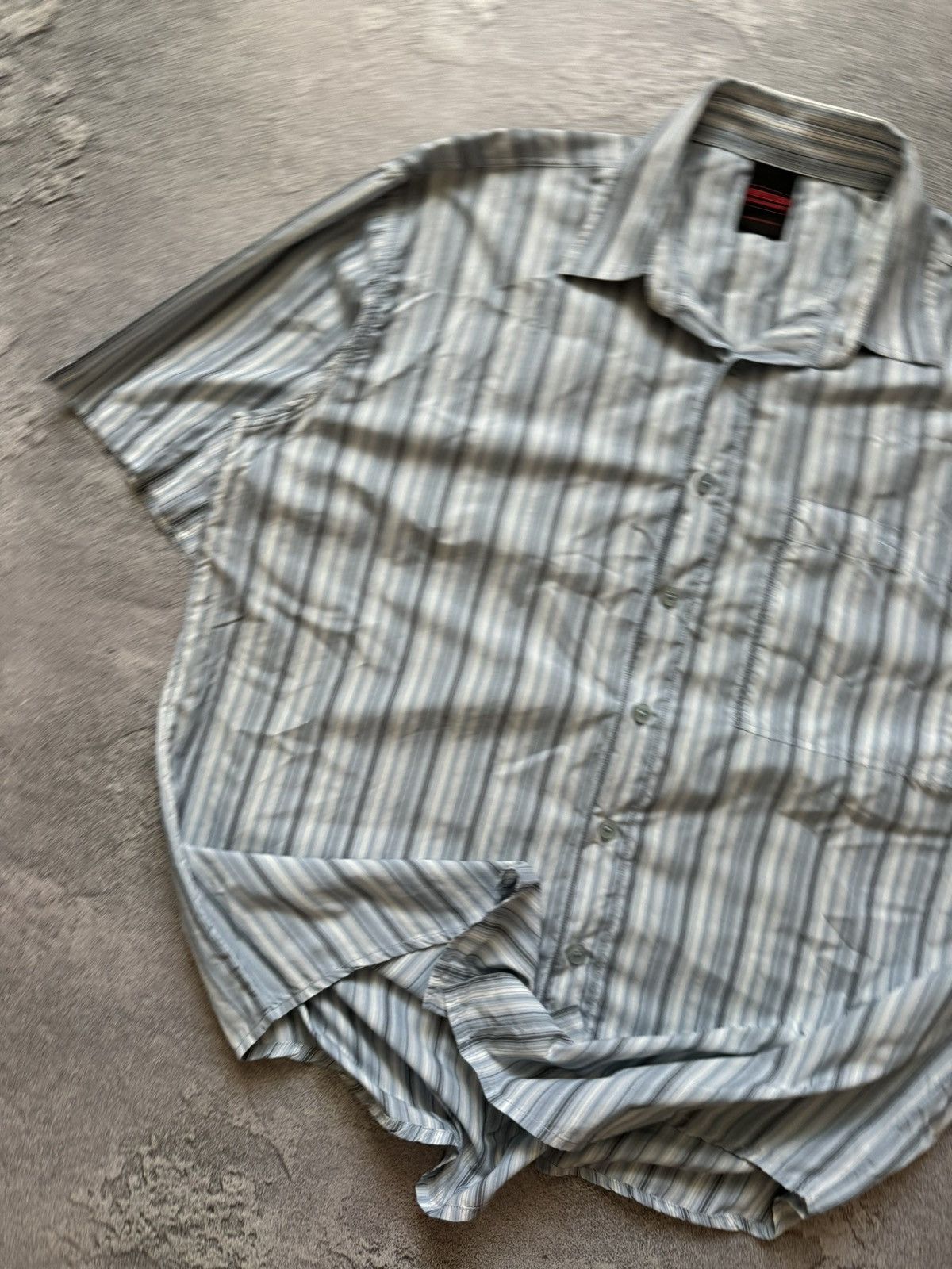 Mammut Mammut XL striped button up shirt polo tee T-shirt outdoor Size US XL / EU 56 / 4 - 2 Thumbnail