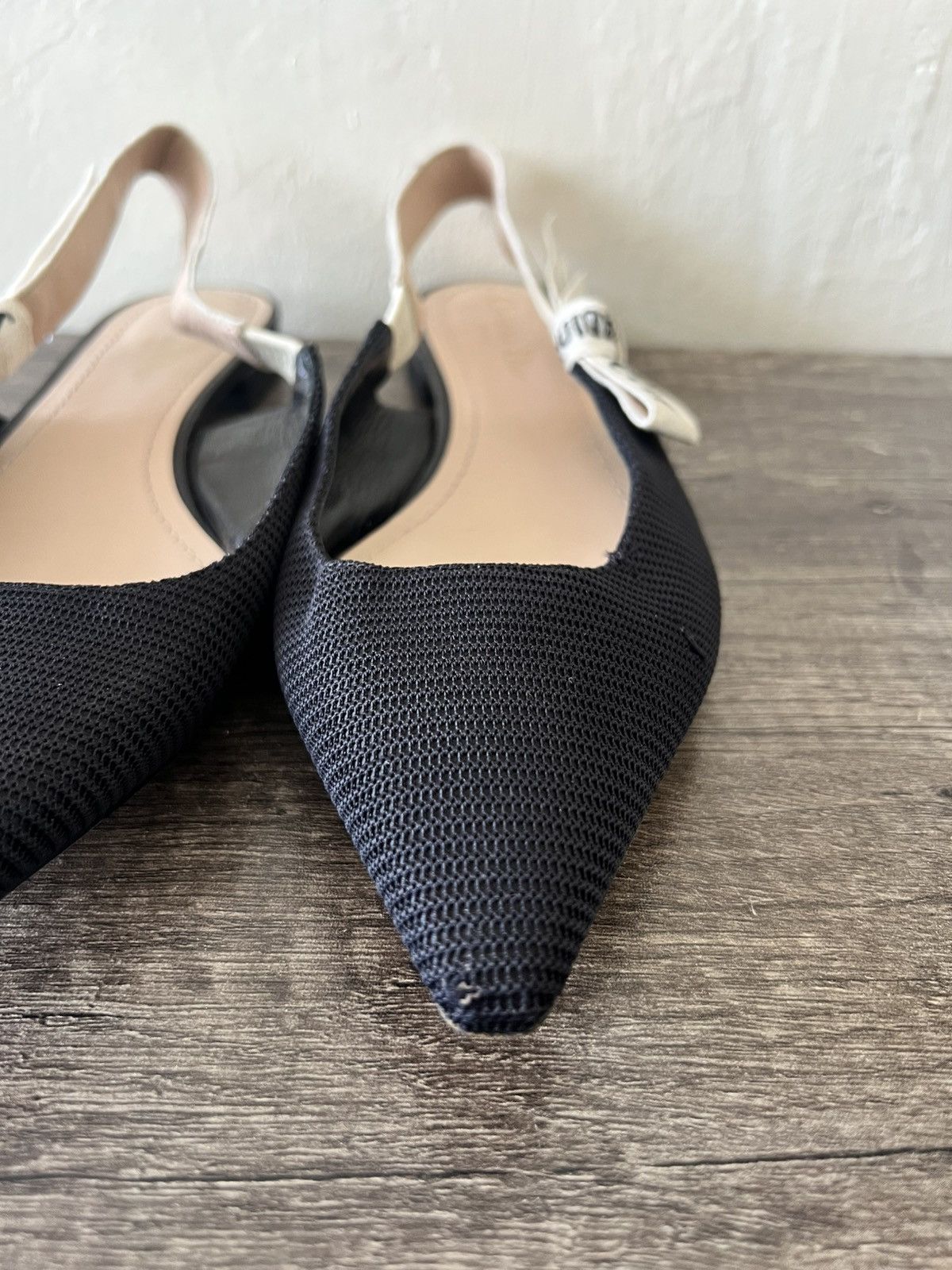 Christian Dior Monsieur CHRISTIAN DIOR J'ADIOR SLINGBACK FLATS Size US 10.5 / IT 40.5 - 8 Thumbnail
