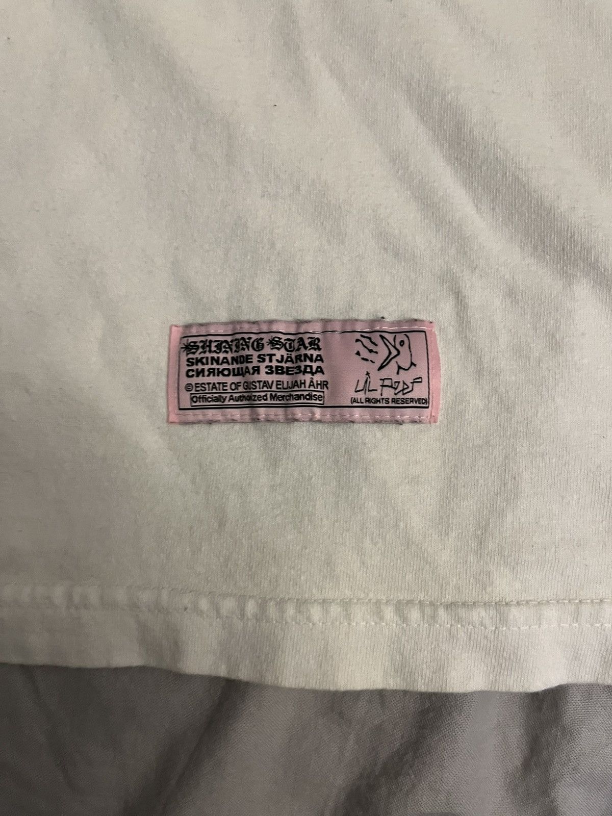 Lil Peep Lil peep shining star long sleeve white Size US L / EU 52-54 / 3 - 7 Thumbnail