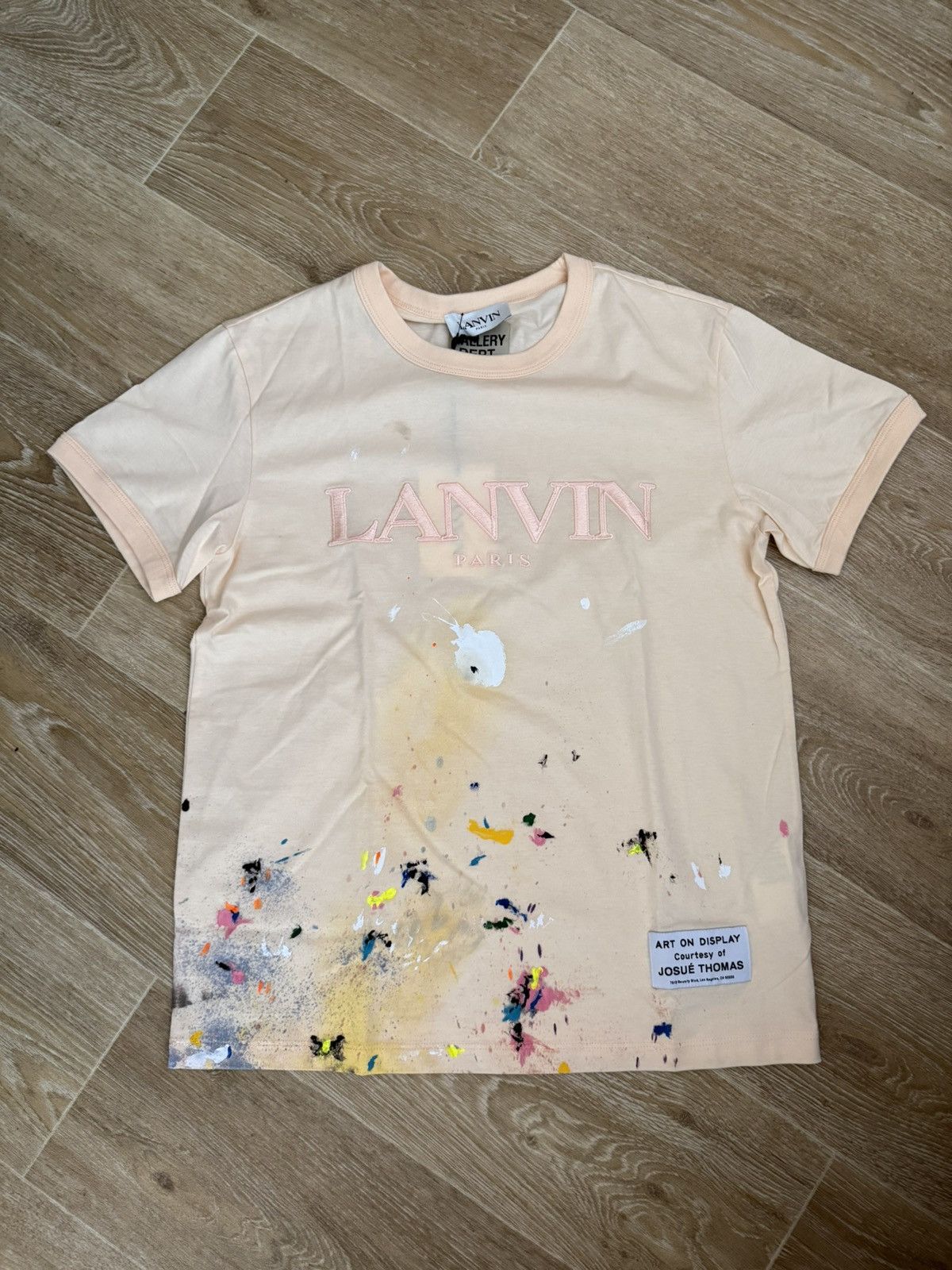 Lanvin Lanvin Gallery Dept Limited Edition Tshirt Sz.L Size L / US 10 / IT 46 - 1 Thumbnail