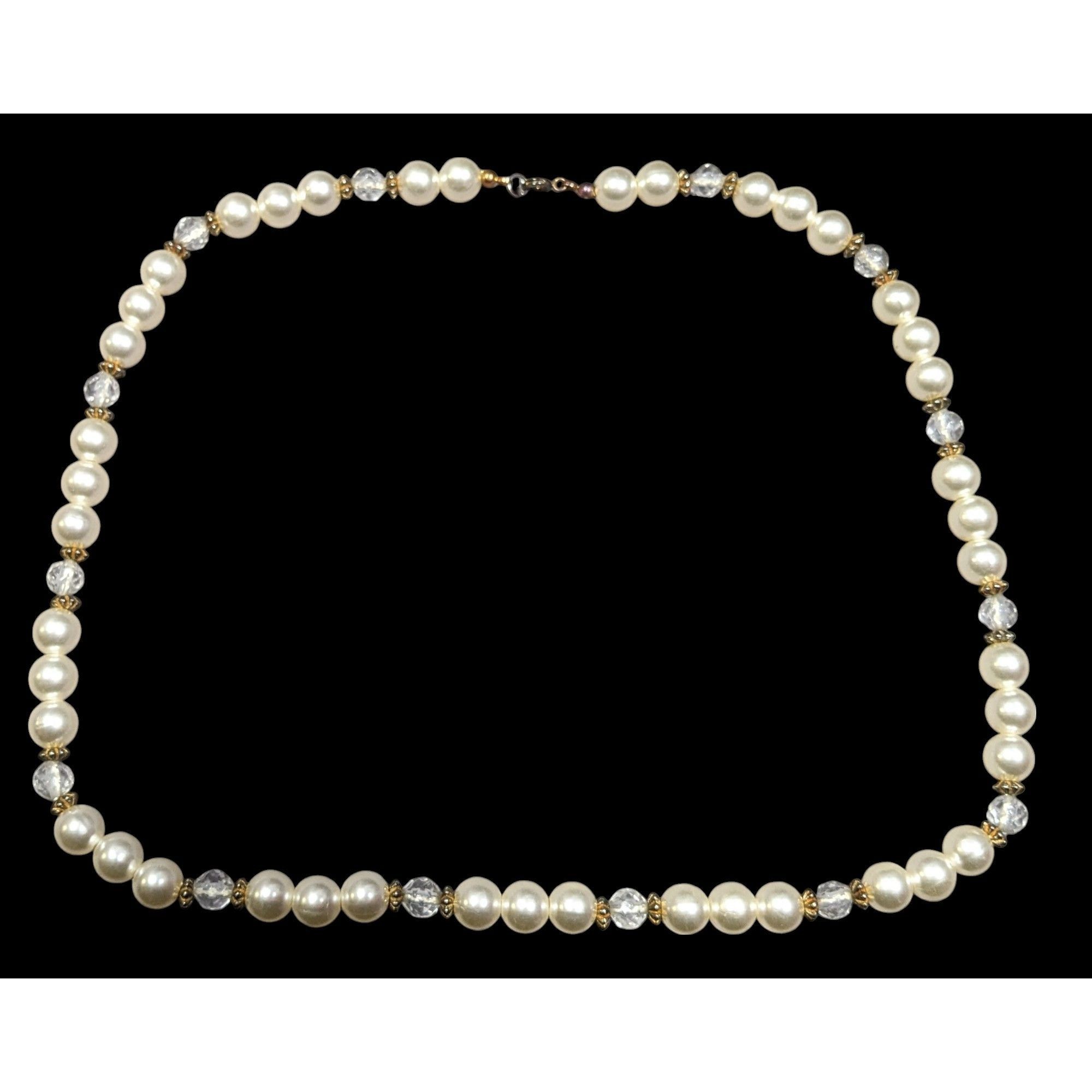 Other Elegant Old Hollywood Faux Pearl Beaded Necklace Size ONE SIZE - 1 Thumbnail