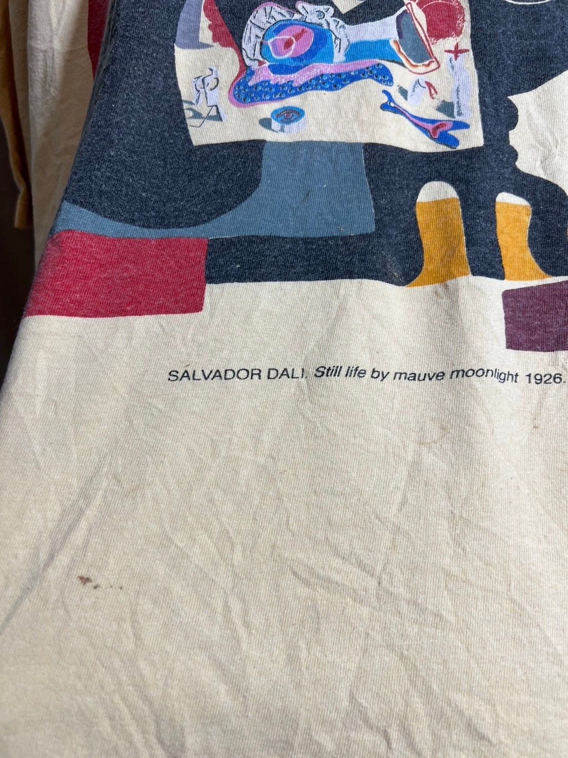 Vintage Vintage 90's Salvador Dali Still life by Mauve Moonlight BN Size US L / EU 52-54 / 3 - 3 Thumbnail