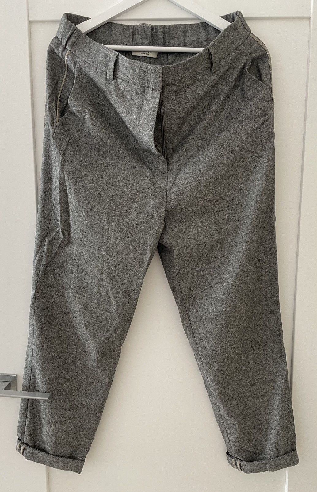 Peserico Wool trousers Size 34" / US 12 / IT 48 - 1 Thumbnail