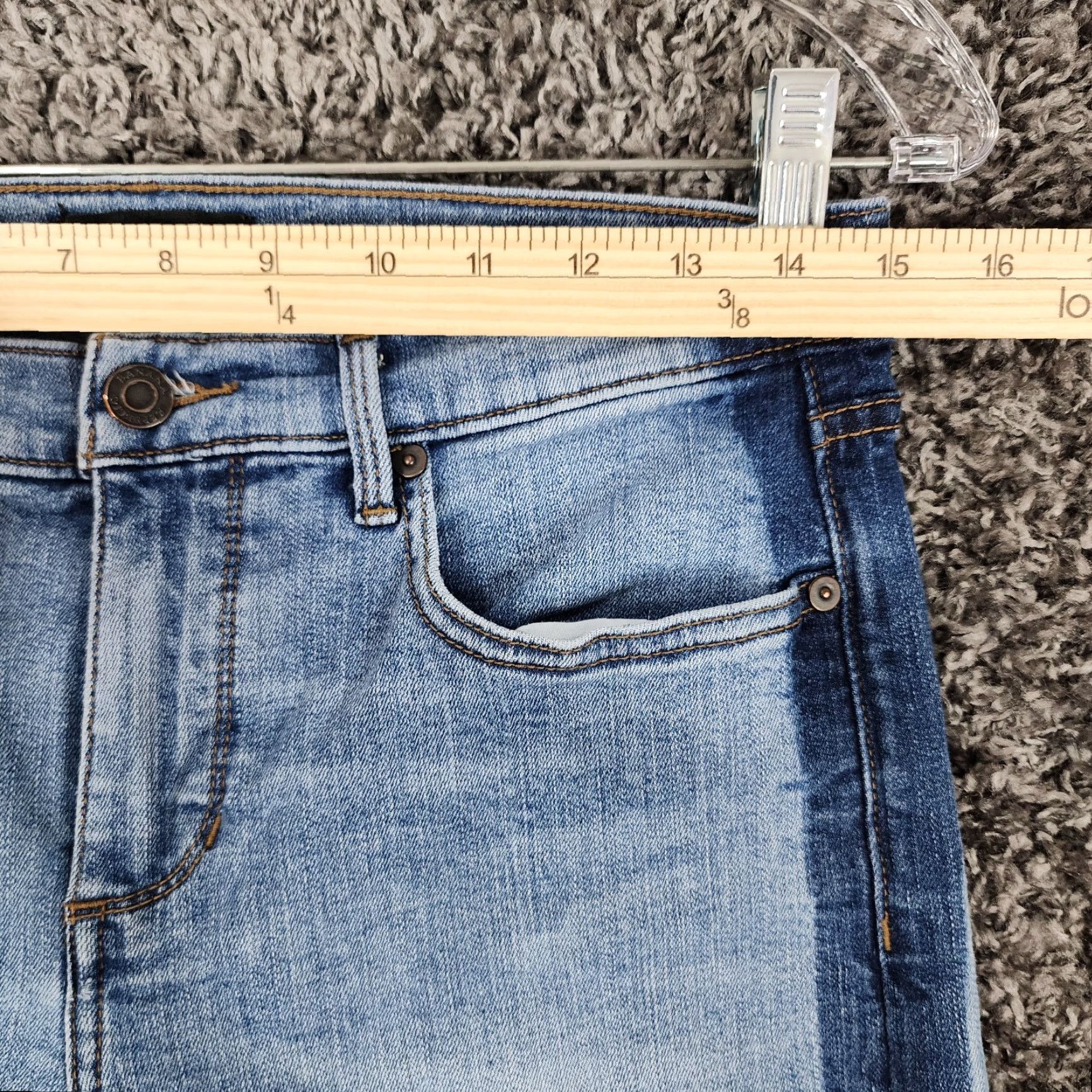 Banana Republic Banana Republic Jeans Girlfriend Two-Toned Blue Size 29 Womens Size 29" - 5 Thumbnail