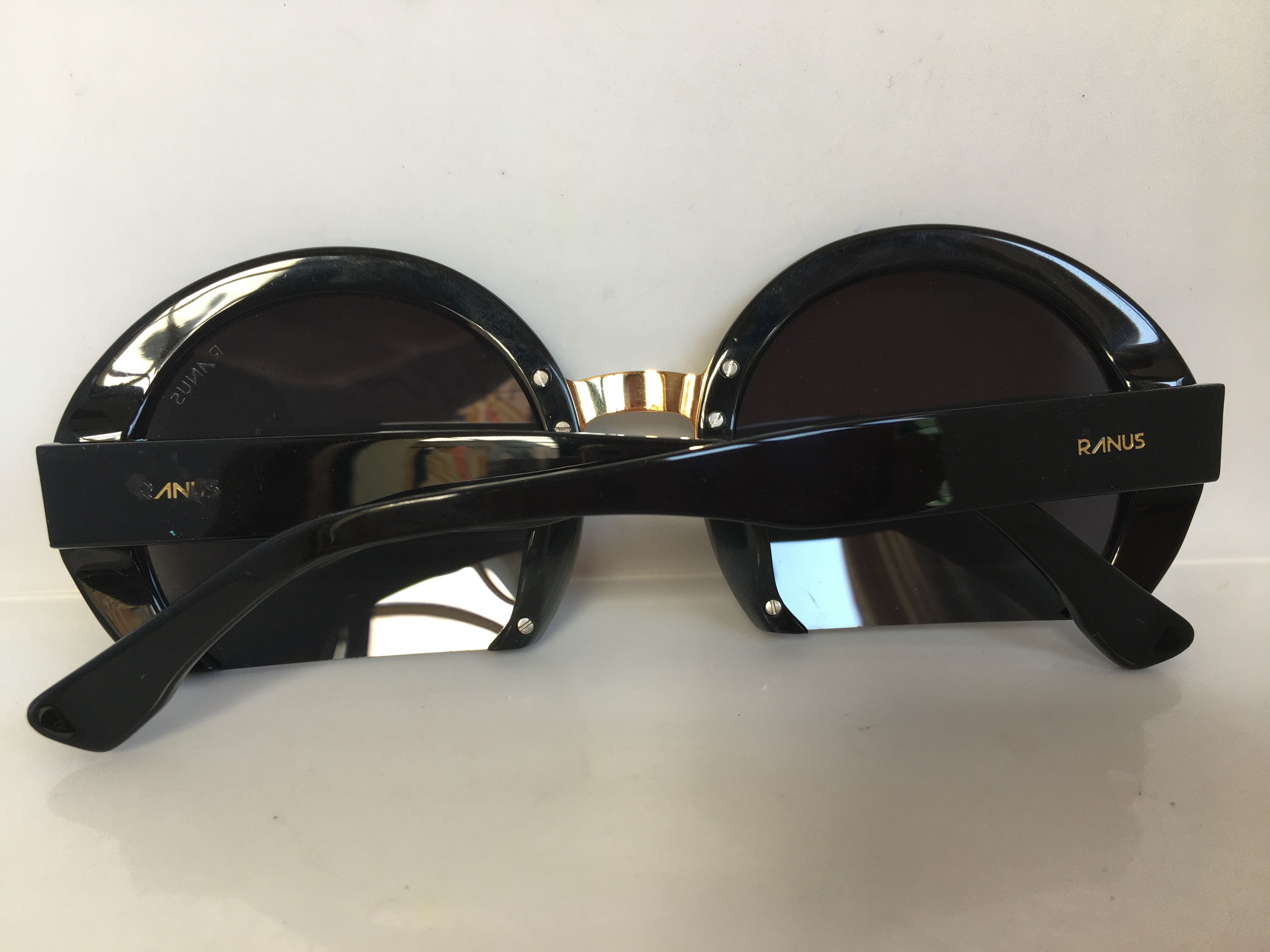 Other Ranus Black FUTURISTE Sunglasses Frame Size ONE SIZE - 8 Thumbnail