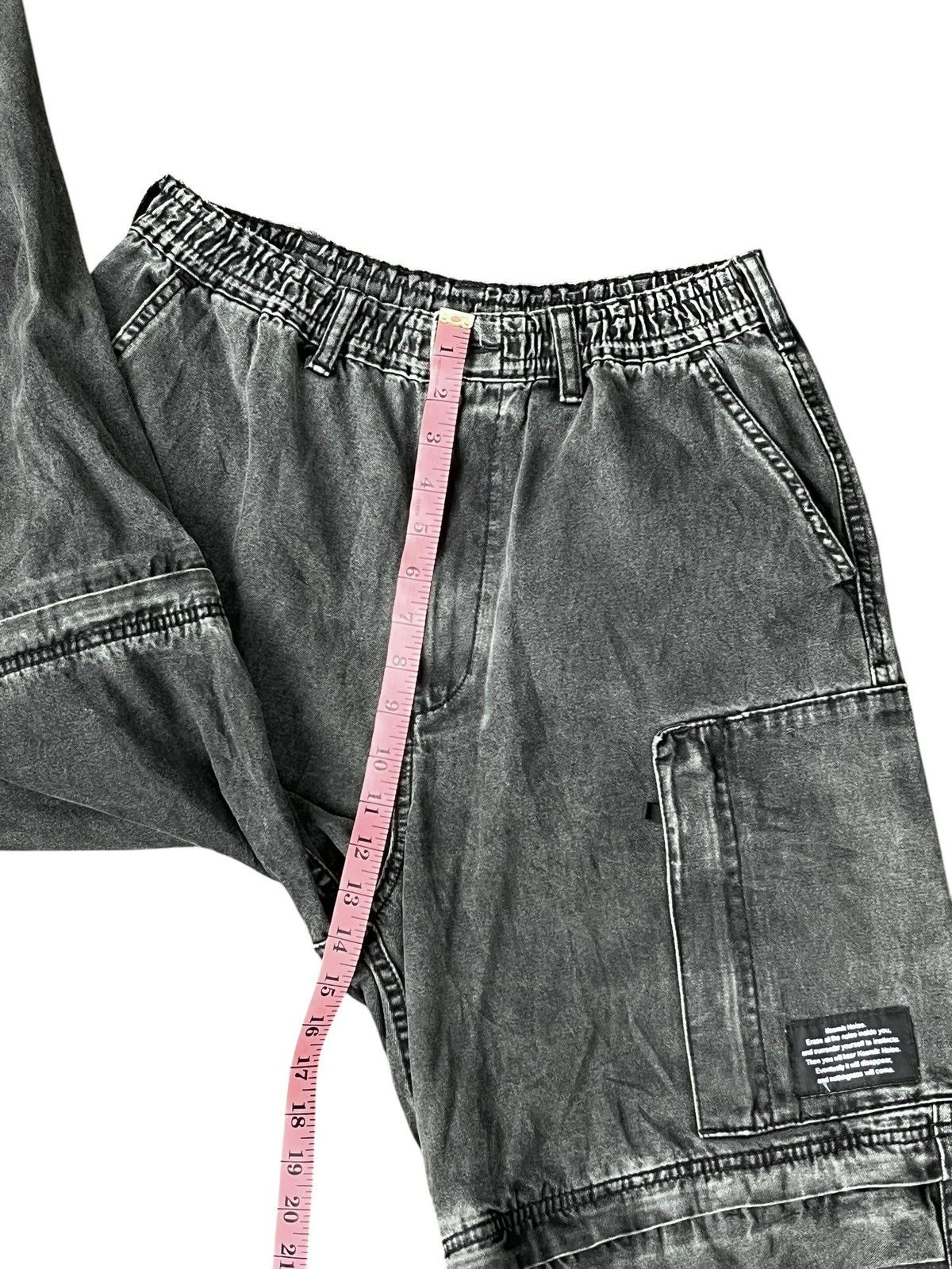 Undercover GU x Undercover Kosmik Noise 2Way Zip Baggy Cargo Pants Size US 32 / EU 48 - 12 Thumbnail