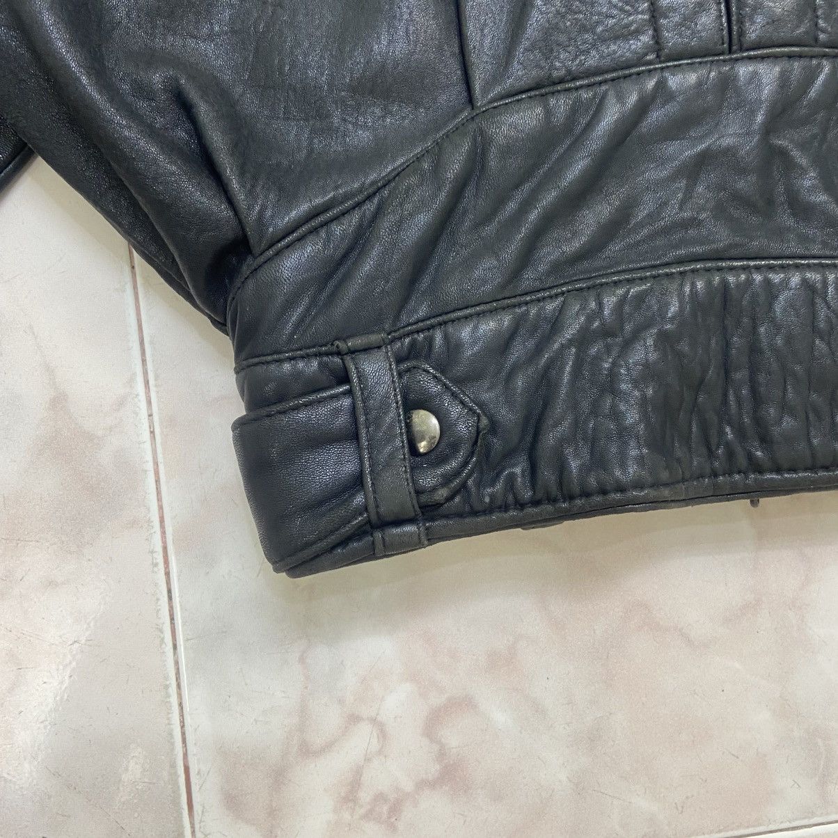 Genuine Leather × Leather Attitude Pegabo Bomber Style Loose Oversize Leather Jacket Size US M / EU 48-50 / 2 - 15 Thumbnail
