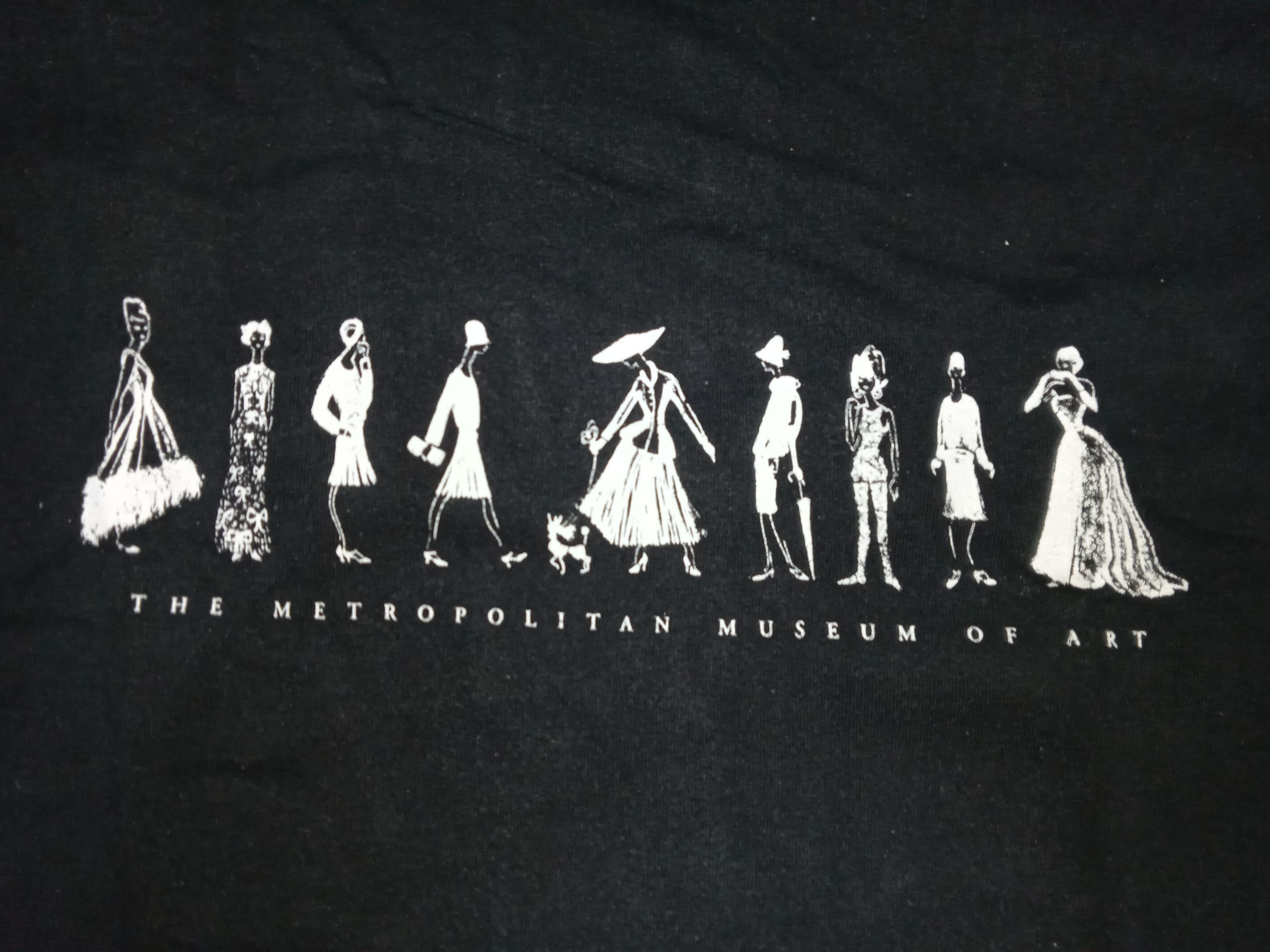 Vintage Vintage 90s The Met Museum Art T Shirt Size US L / EU 52-54 / 3 - 4 Thumbnail
