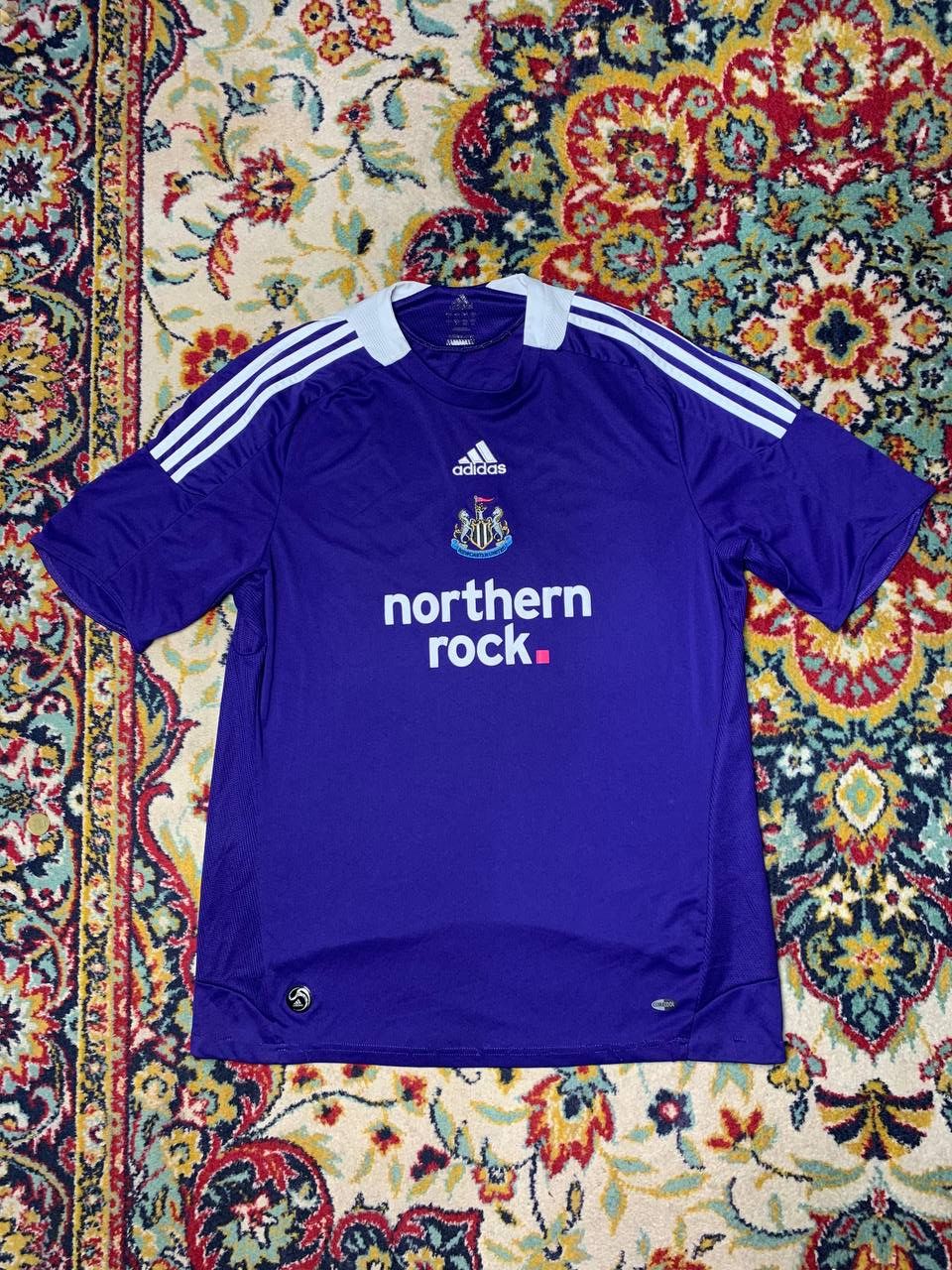 Adidas NEWCASTLE UNITED 2008 2009 Away Football Shirt Soccer Jersey Size US L / EU 52-54 / 3 - 1 Thumbnail