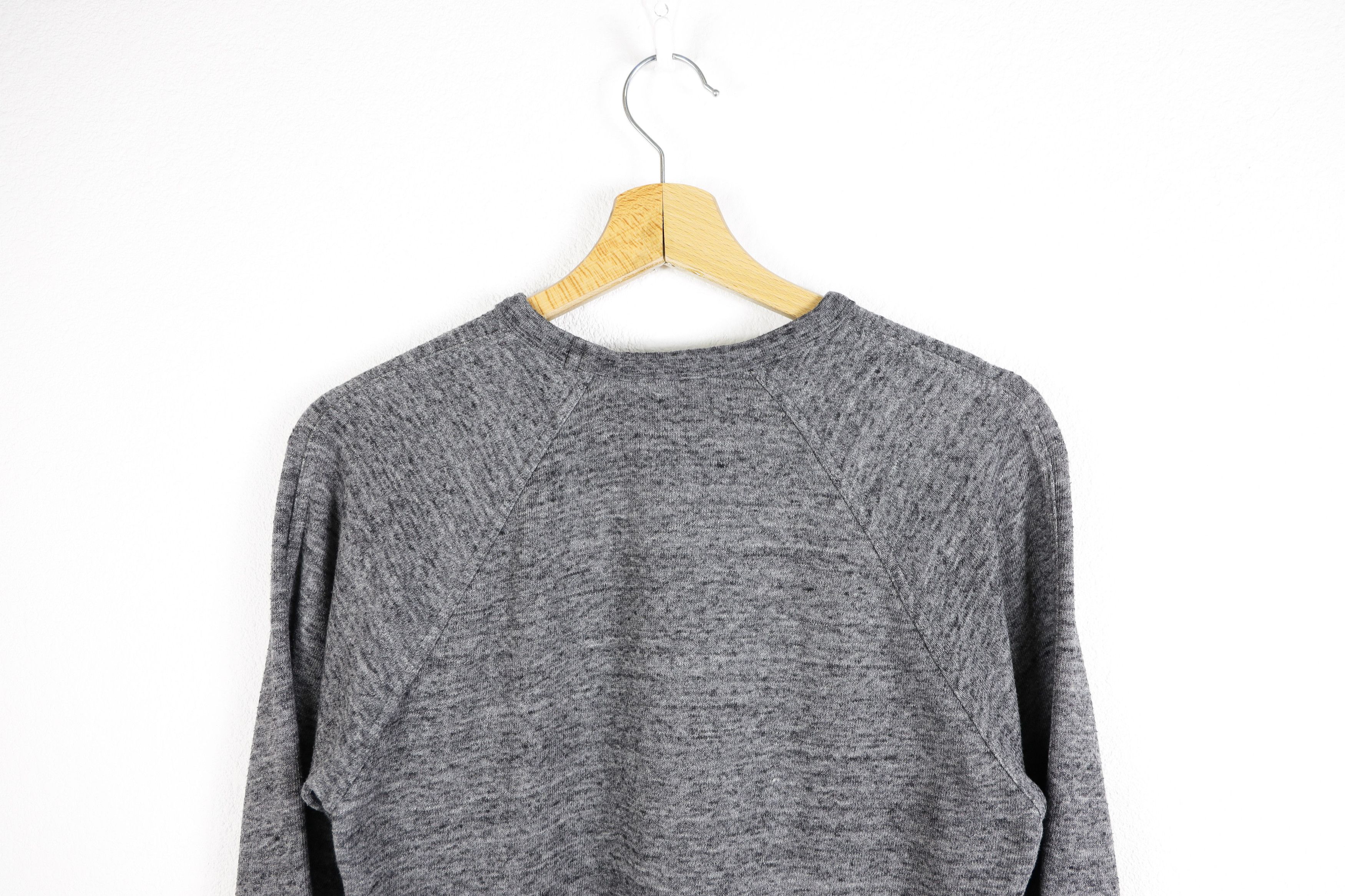 Alexander Wang × T by Alexander Wang Alexander Wang T Melange Gray Sweatshirt Avant Garde Size US S / EU 44-46 / 1 - 7 Thumbnail