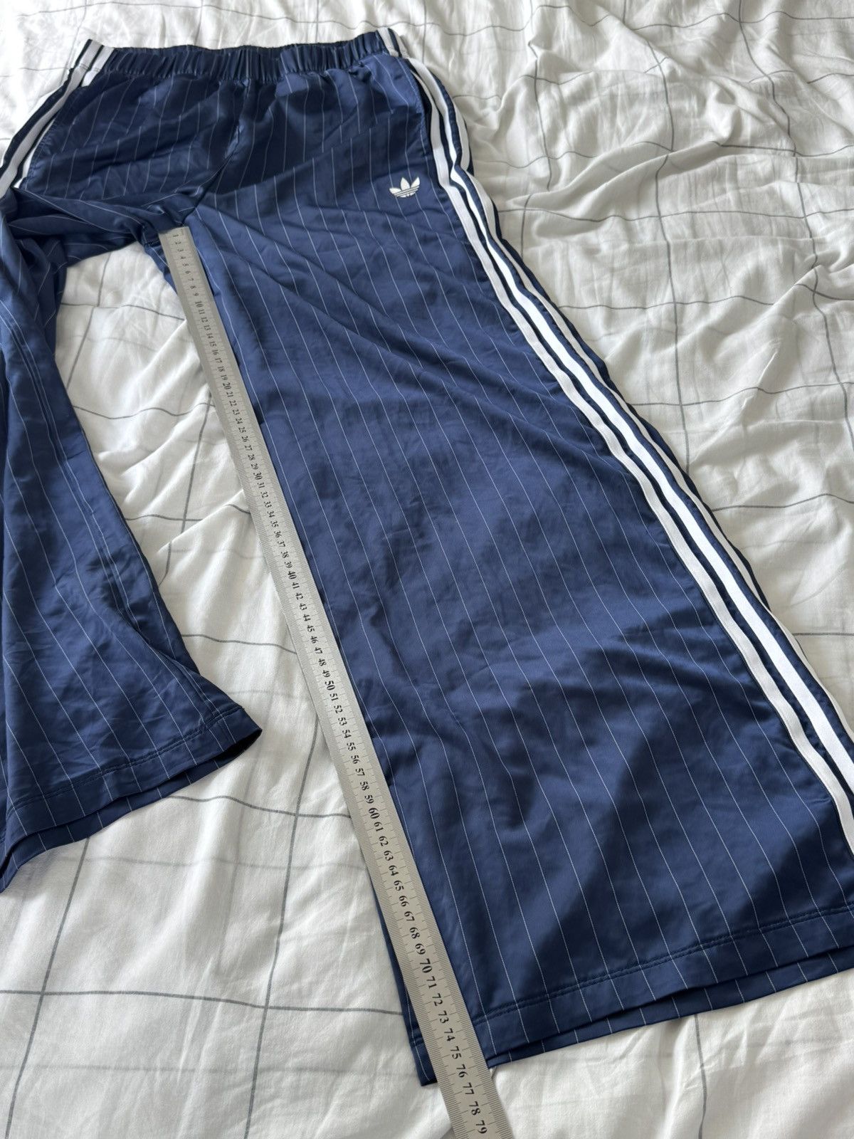 Adidas Adidas Balenciaga Style baggy Track Pants Hype Sweatpants Size 33" - 16 Thumbnail
