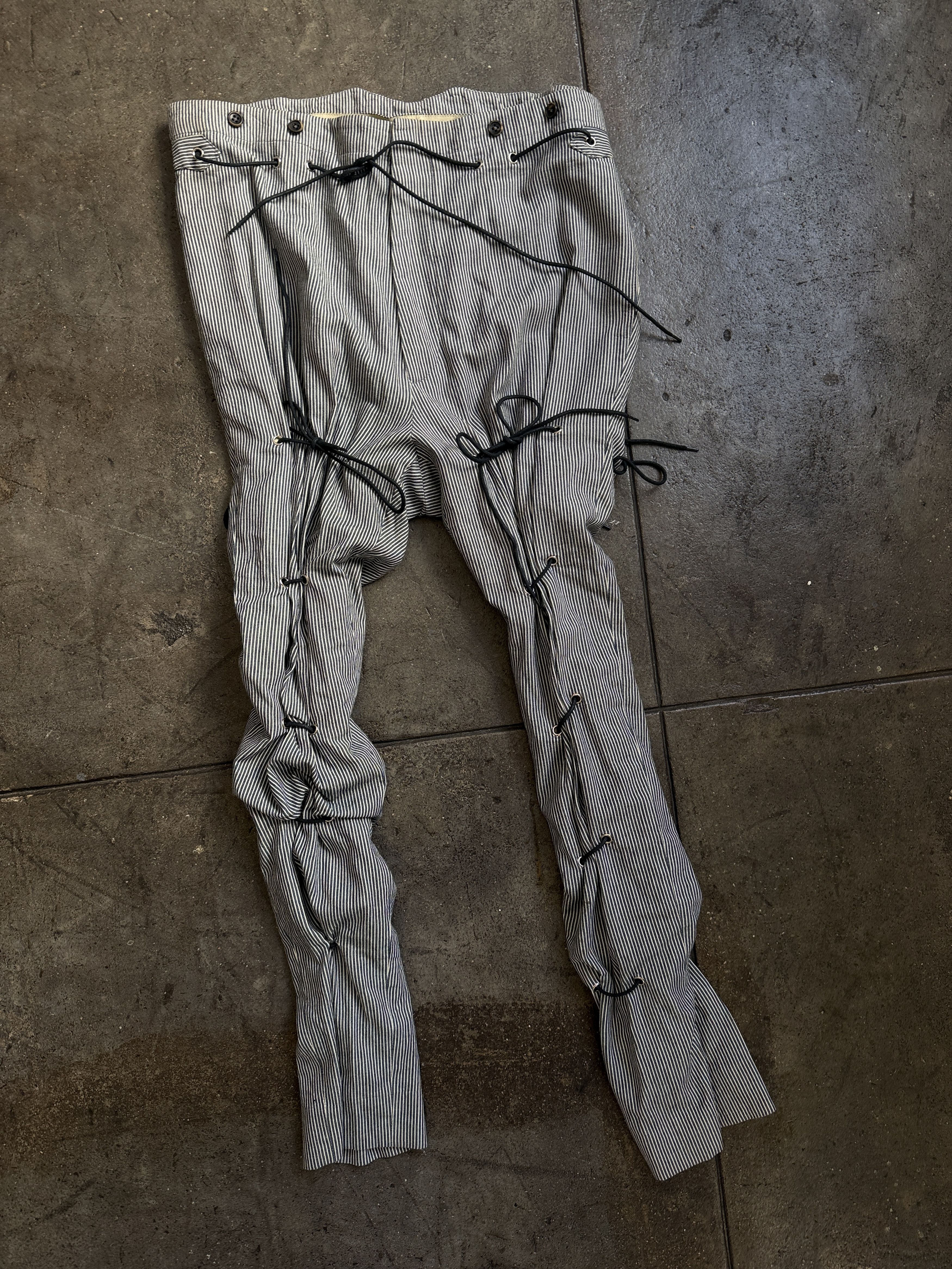 Vivienne Westwood 1,000$ Unisex Andreas Kornthaler Bondage Army Trousers Size US 30 / EU 46 - 1 Thumbnail