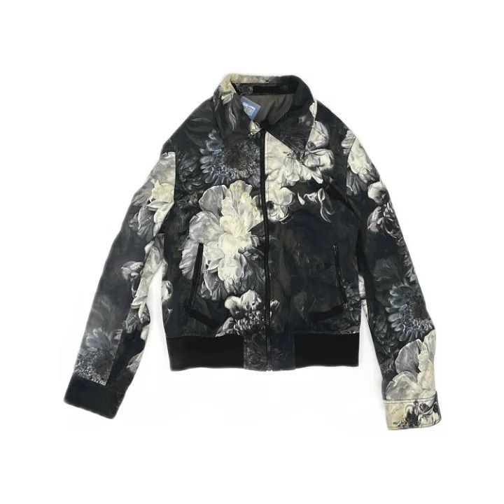 Alexander McQueen Alexander McQueen Floral Zip-Up Jacket 0079 Size US L / EU 52-54 / 3 - 1 Thumbnail