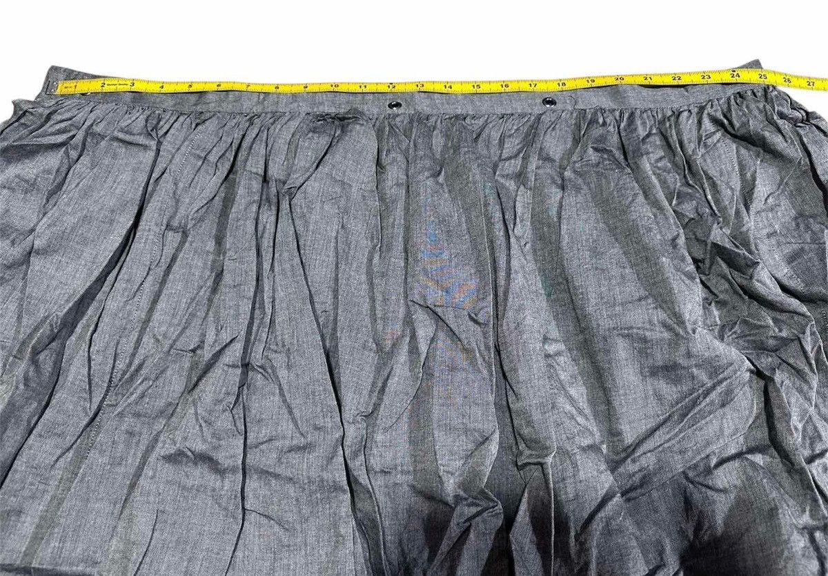 Hysteric Glamour × Japanese Brand × Yohji Yamamoto 🔥Sick Japanese Y’s By Yohji Yamamoto Super Wide Maxi Skirt Size 30" / US 8 / IT 44 - 9 Thumbnail