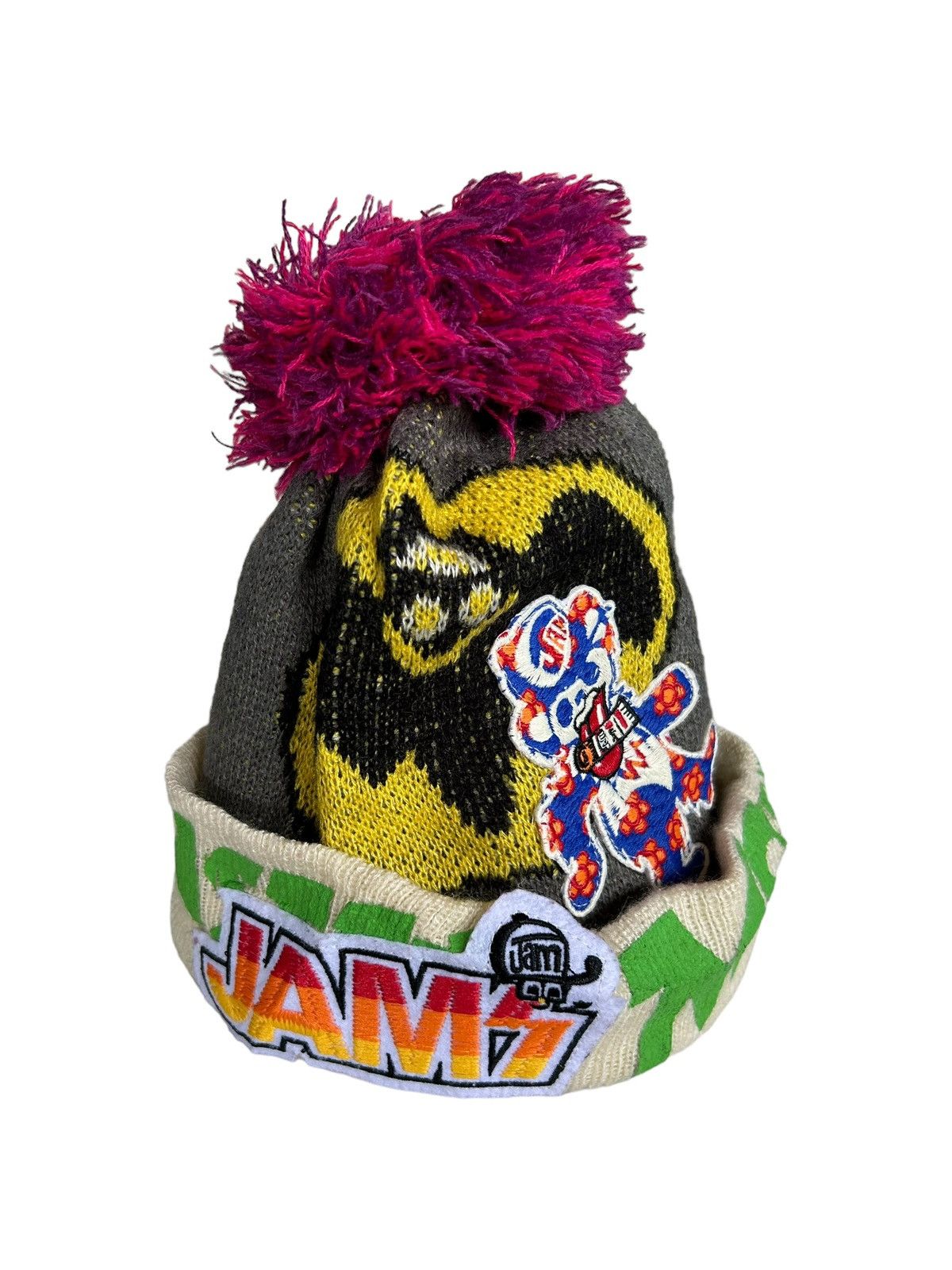 14th Addiction × Japanese Brand × Le Grande Bleu (L.G.B.) Joy Monster Jams Beanie Hats Size ONE SIZE - 3 Thumbnail