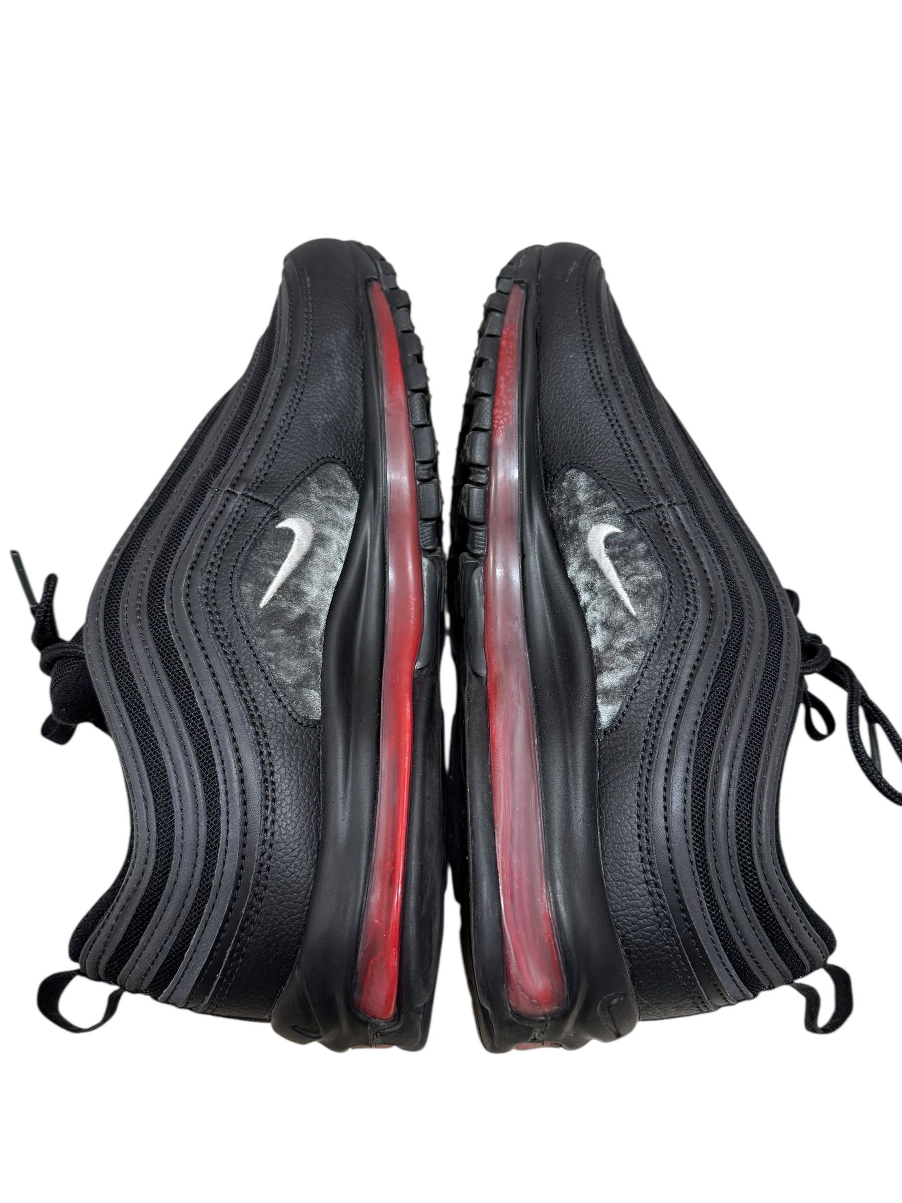 Nike Nike Mschf Lil Nas X Satan Black Air Max 97 Size US 10.5 / EU 43-44 - 5 Thumbnail