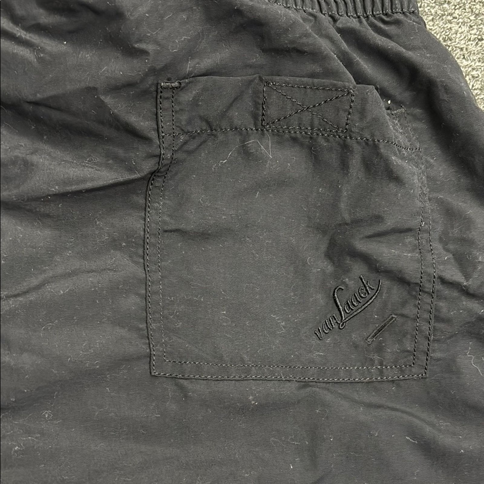 Other NWT van Laack Men's Black Swim Shorts Size XL Size US 38 / EU 54 - 2 Thumbnail