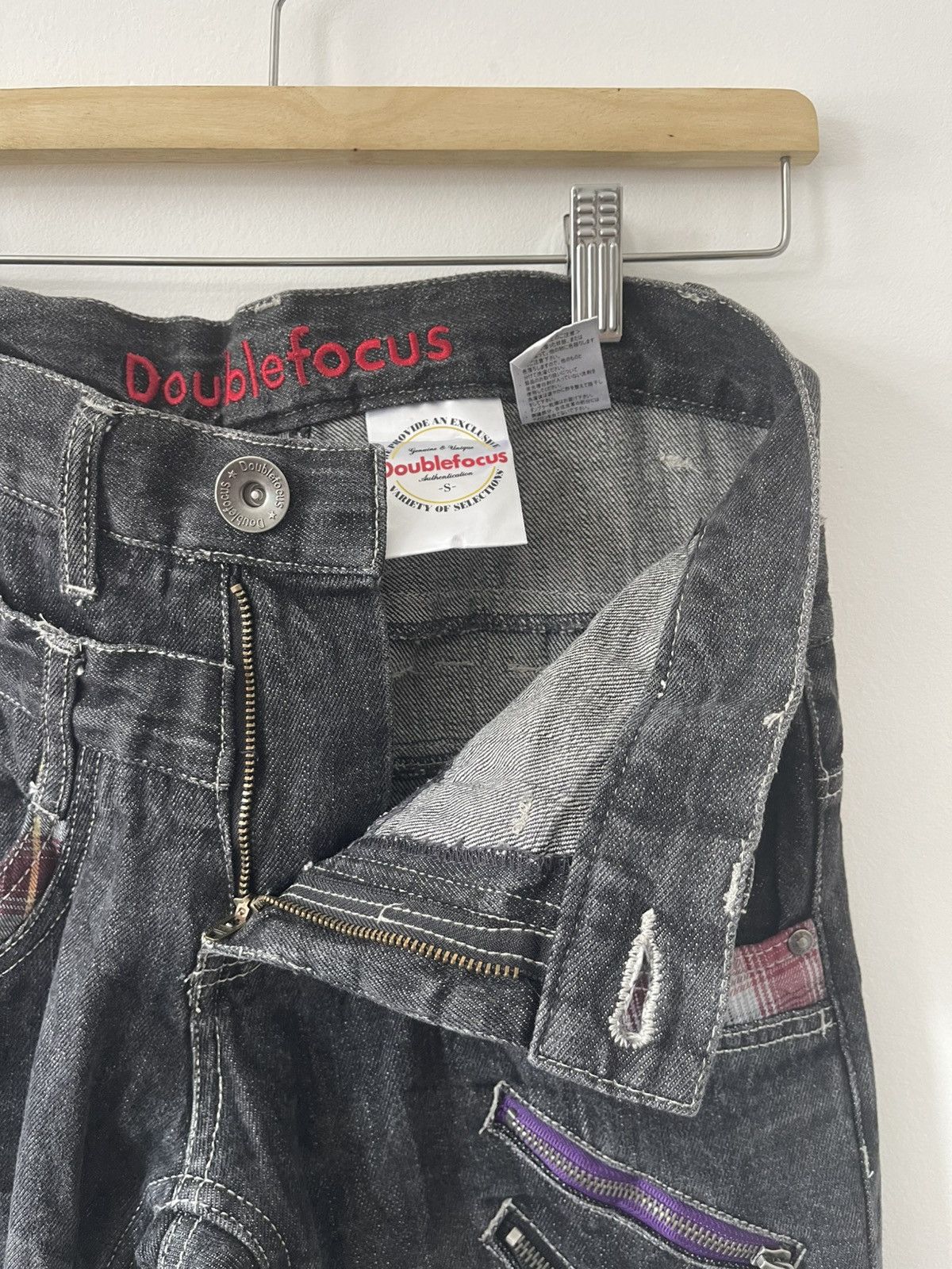 14th Addiction Rare Vintage DOUBLEFOCUS Double Waisted Hysteric Lgb Style Size US 30 / EU 46 - 15 Thumbnail