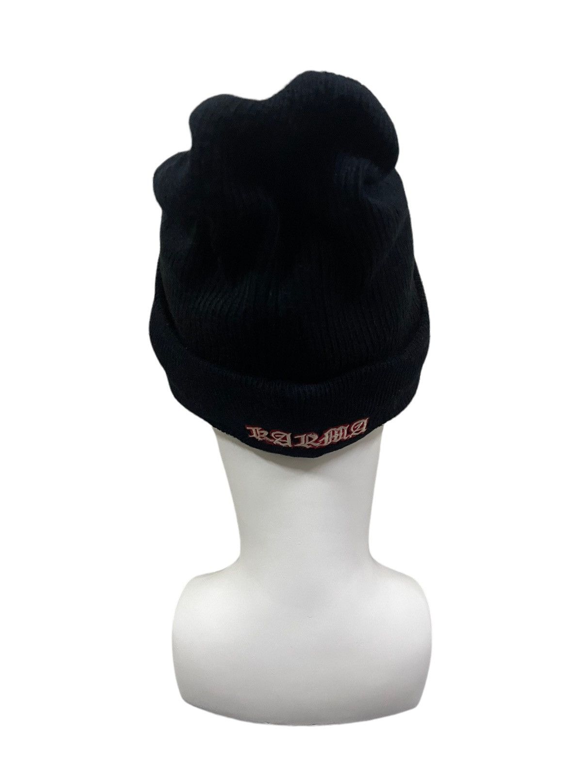 Japanese Brand Vintage Japanese Brand Embroidered Style Logo Beanie Size ONE SIZE - 4 Thumbnail