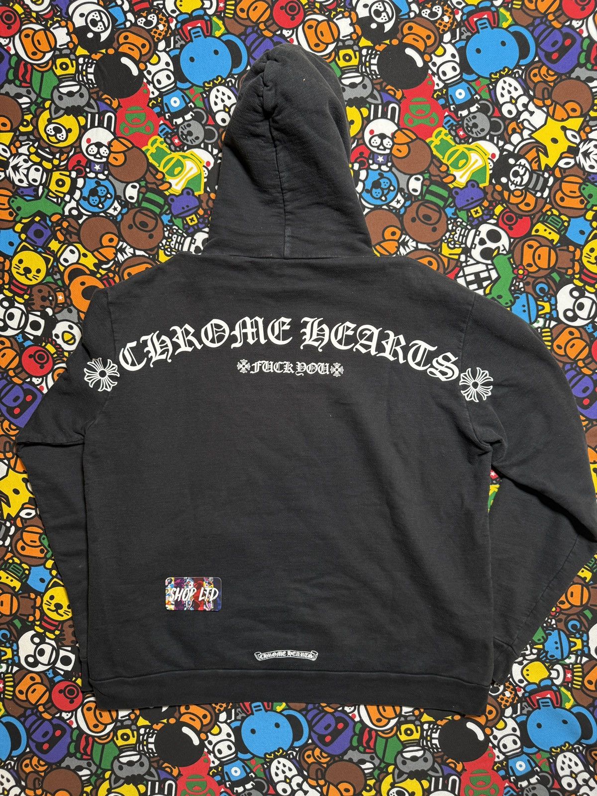 Chrome Hearts Chrome Hearts Black Script Pullover Hoodie Size US L / EU 52-54 / 3 - 1 Thumbnail