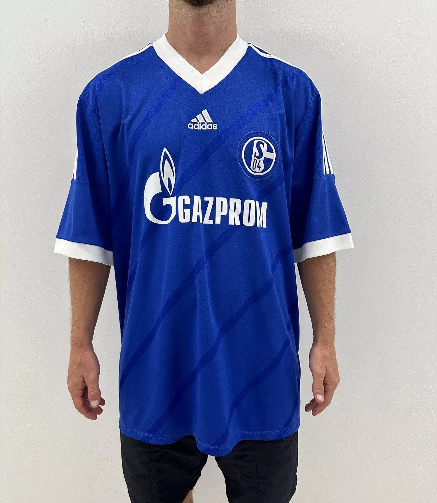 Adidas FC Schalke 04 2012 2013 Home Jersey Shirt Soccer Football Size US XXL / EU 58 / 5 - 1 Thumbnail