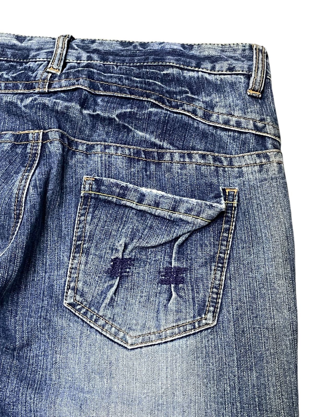GOSTAR DE FUGA × Hysteric Glamour × Japanese Brand J honey Japan Zipper Pocket Undercover Style Jeans Size US 30 / EU 46 - 12 Thumbnail