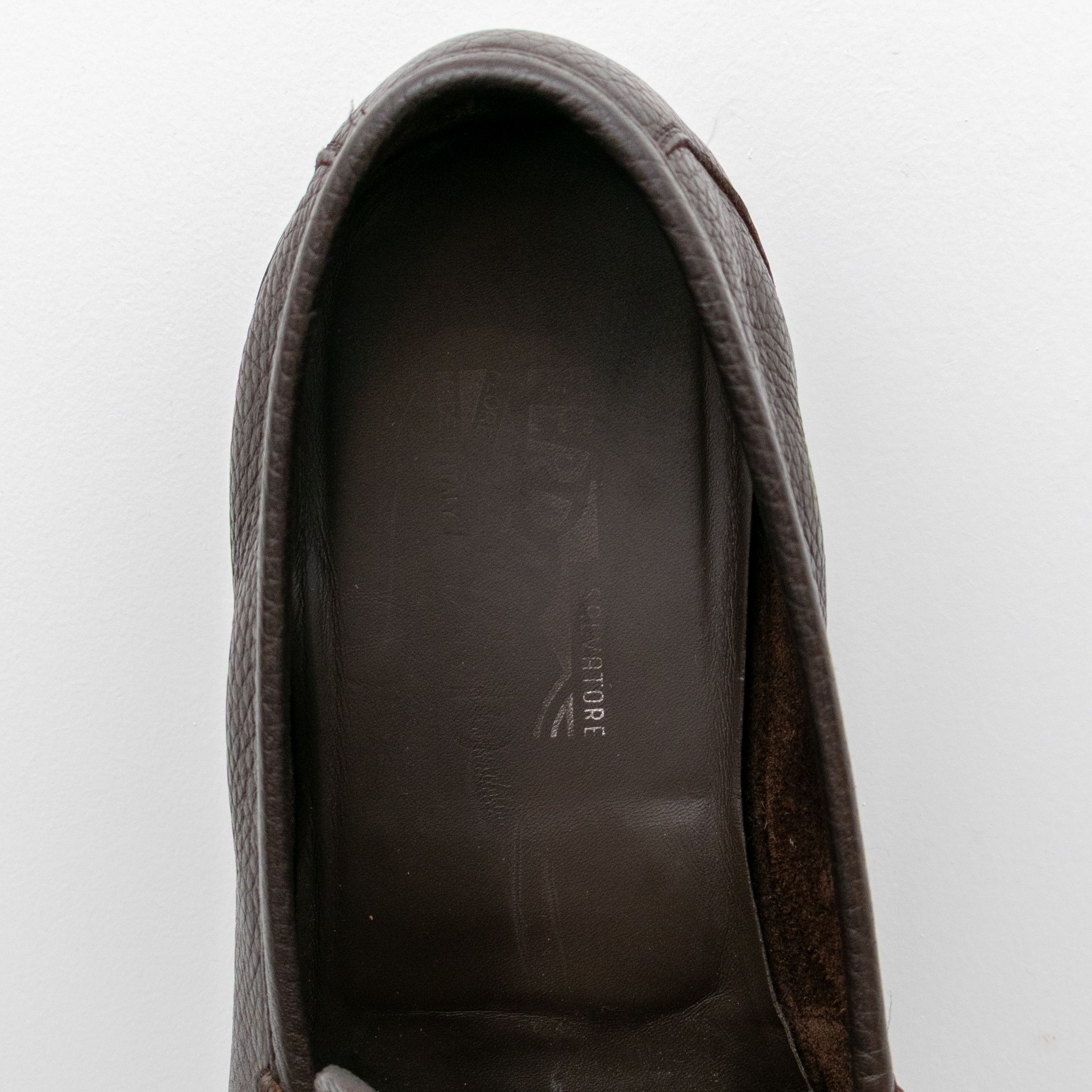 Salvatore Ferragamo $850 SALVATORE FERRAGAMO Gancini Bit Loafer Brown Size US 12 / EU 45 - 10 Thumbnail