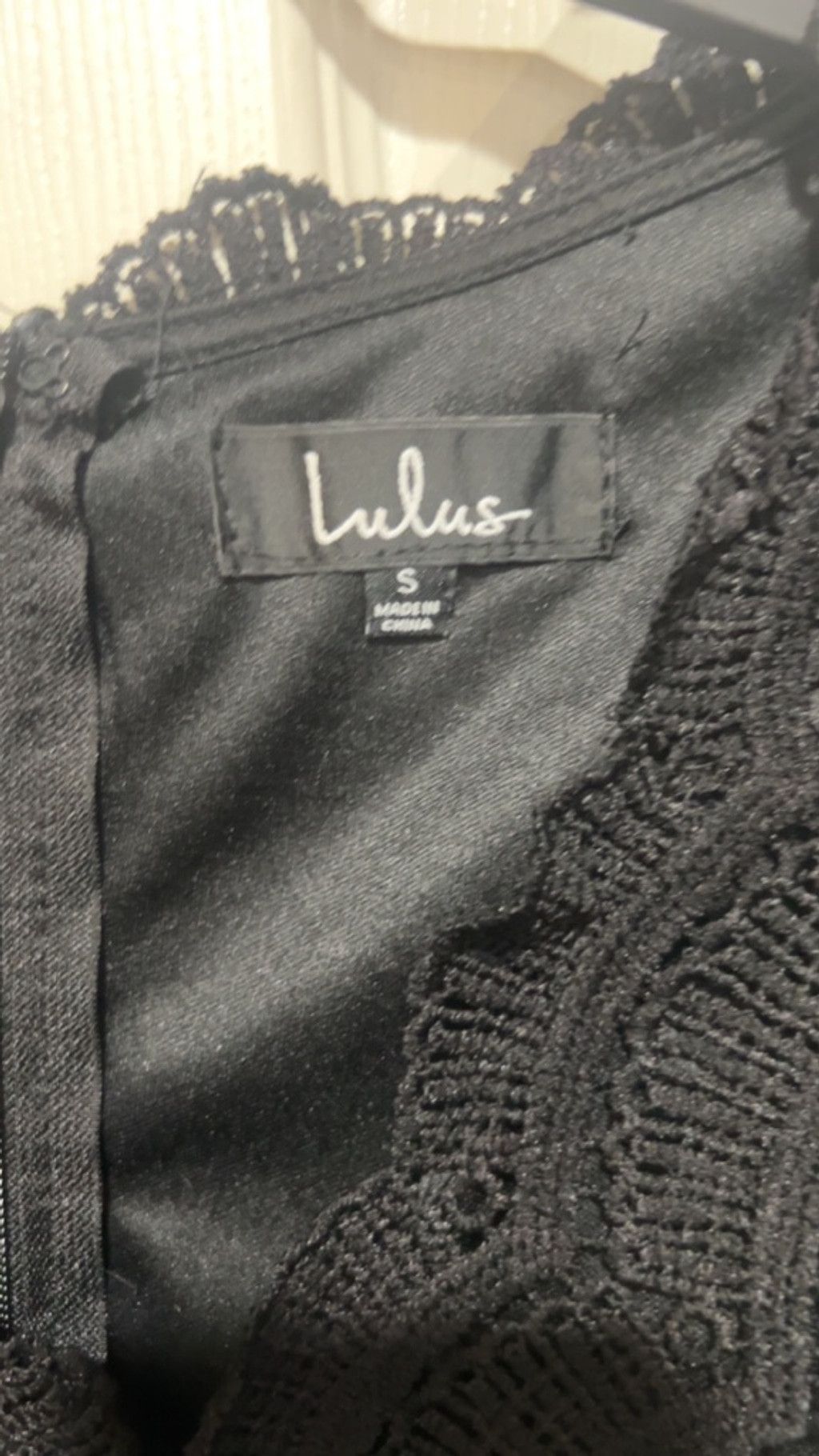 Lulus Women's Lulus Black Lace Short Sleeve Dress S Size S / US 4 / IT 40 - 3 Thumbnail