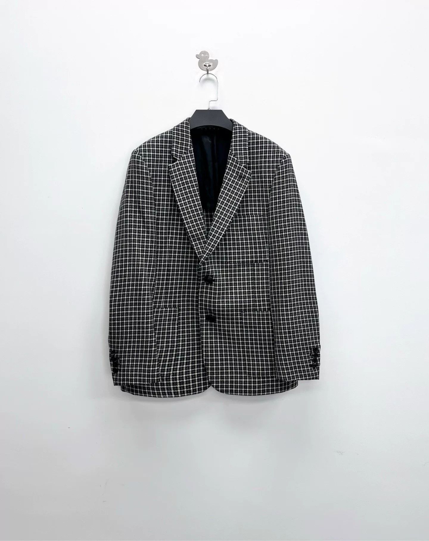 AMI Ami Houndstooth Single-Breasted Blazer Size US M / EU 48-50 / 2 - 1 Thumbnail