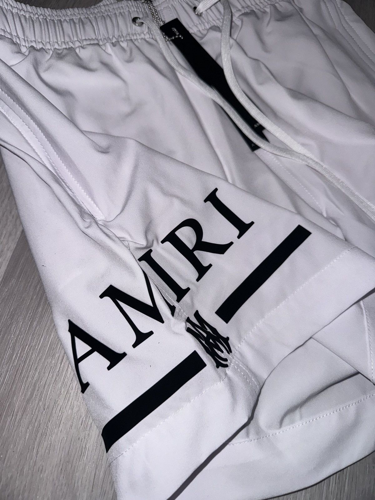 Amiri Amiri MA Bar Swim Trunks White Size US 28 / EU 44 - 2 Thumbnail