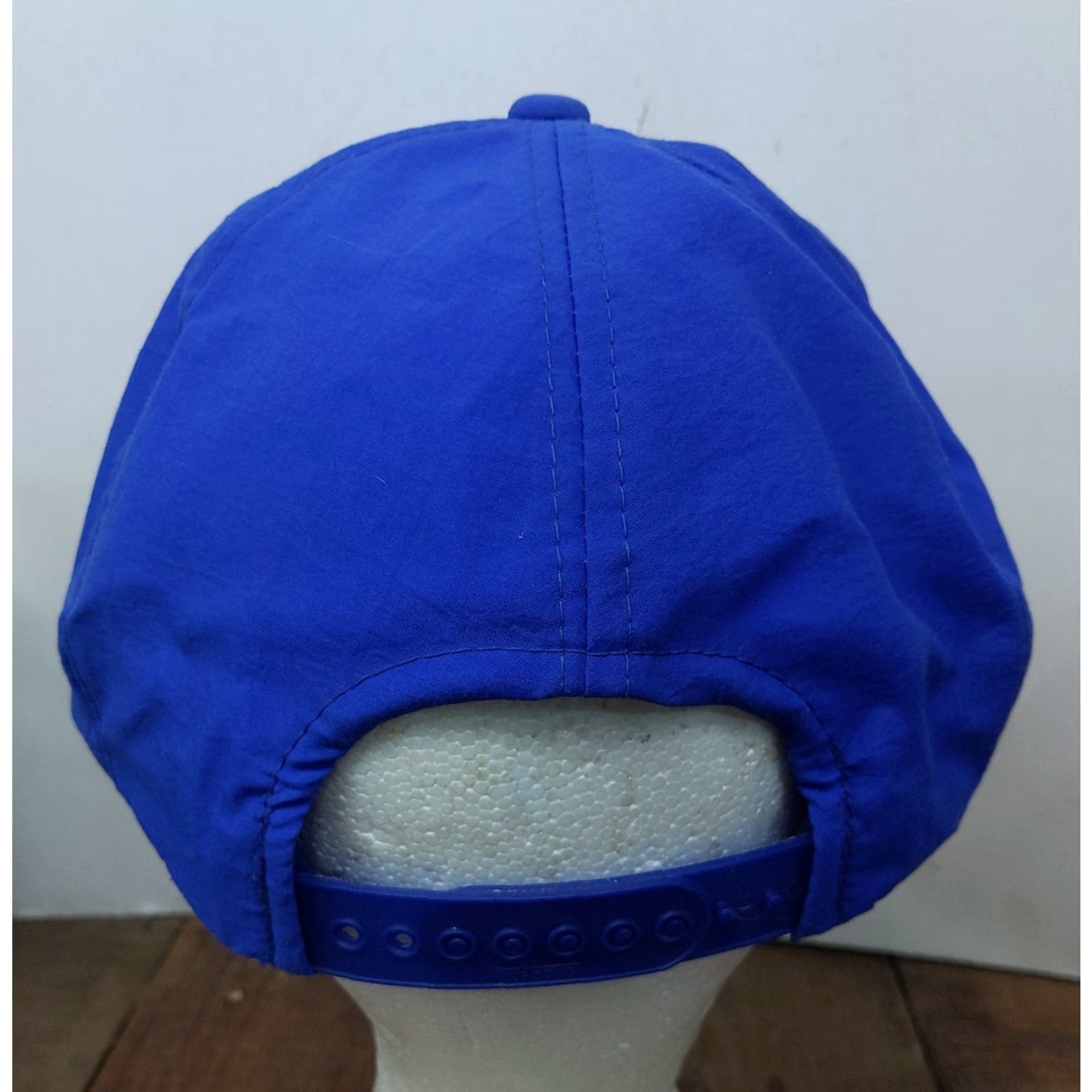 Vintage VINTAGE Yupoong Pontiac Snapback Nylon Hat Mens One Size Blue USA 90s Cars Adjustable Snapback Hat Size ONE SIZE - 5 Thumbnail