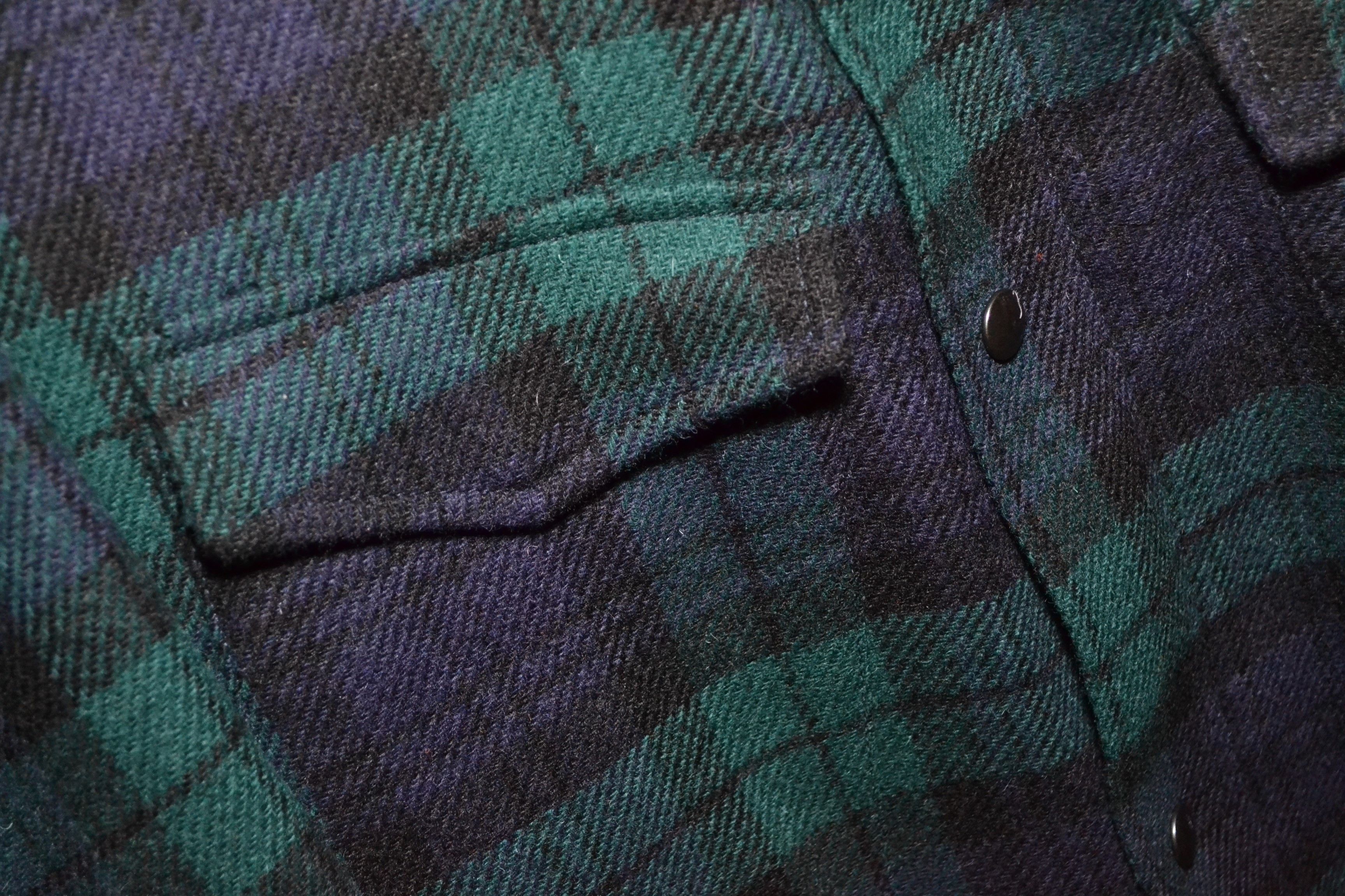 Oliver Spencer Oliver Spencer Woolen 40 size Plaid High Neck Jacket Size US L / EU 52-54 / 3 - 5 Thumbnail