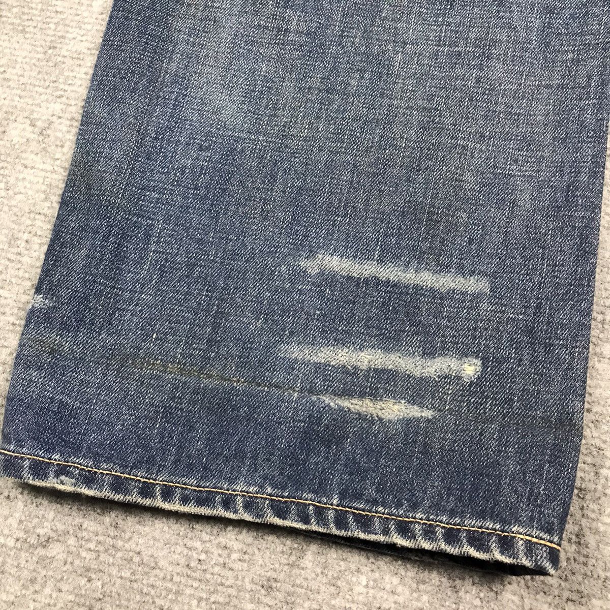 Japanese Brand × Levi's Vintage Clothing VINTAGE LEVIS 33501 DISTRESSED SELVADGE DENIM PANTS 144 Size US 32 / EU 48 - 10 Thumbnail