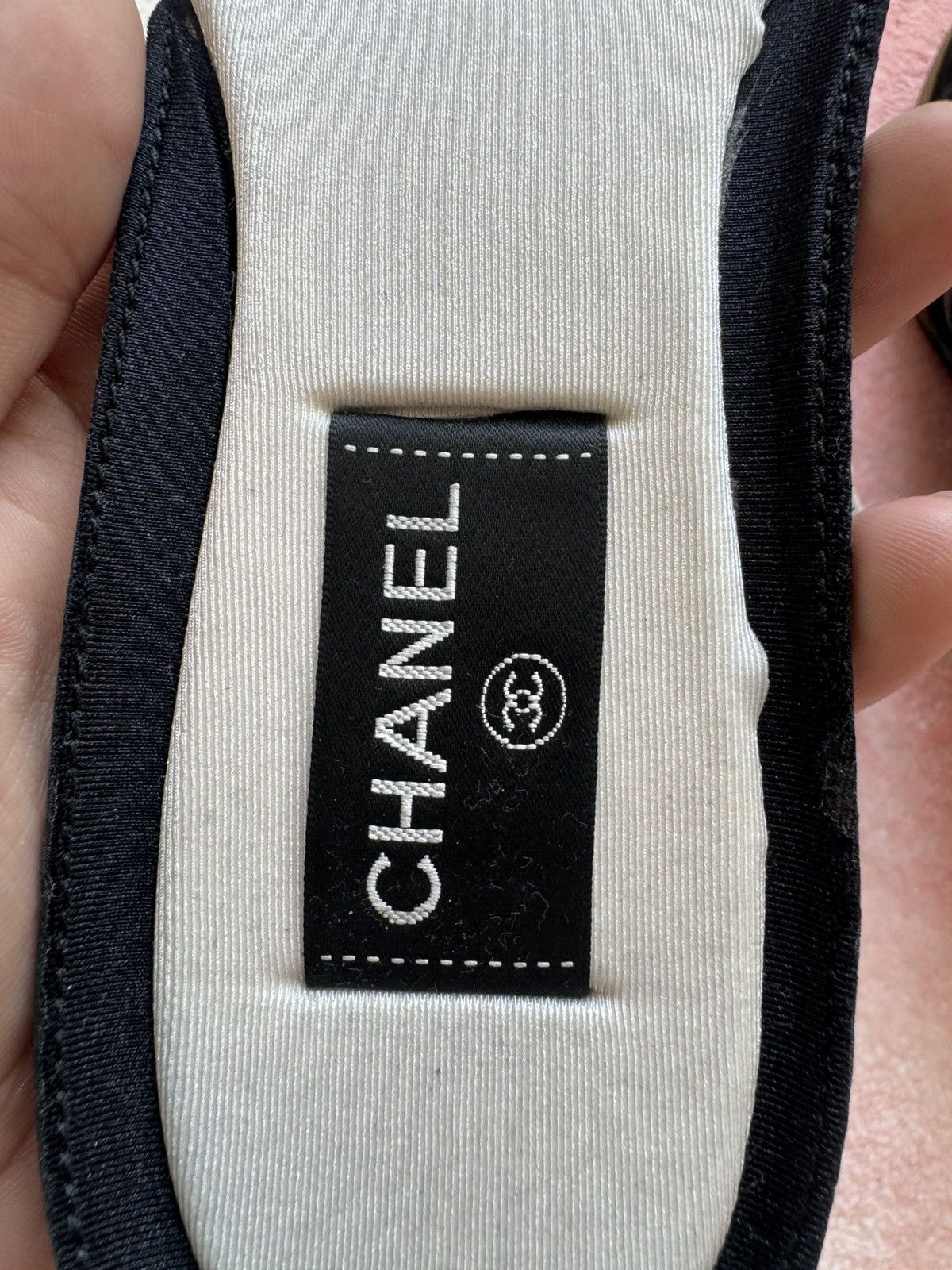Chanel chanel Leather trainer shoes Size US 11 / EU 44 - 10 Thumbnail