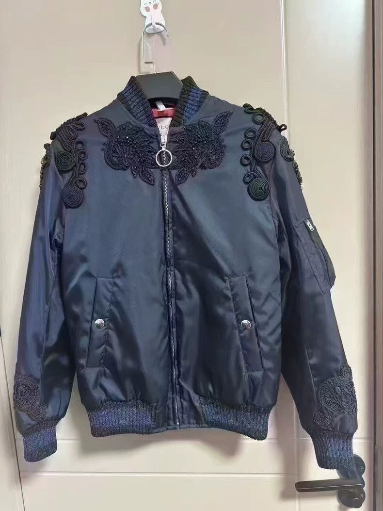 Gucci Gucci Size 38 Floral cotton jacket 2505-Nextarrow Size US XS / EU 42 / 0 - 1 Thumbnail