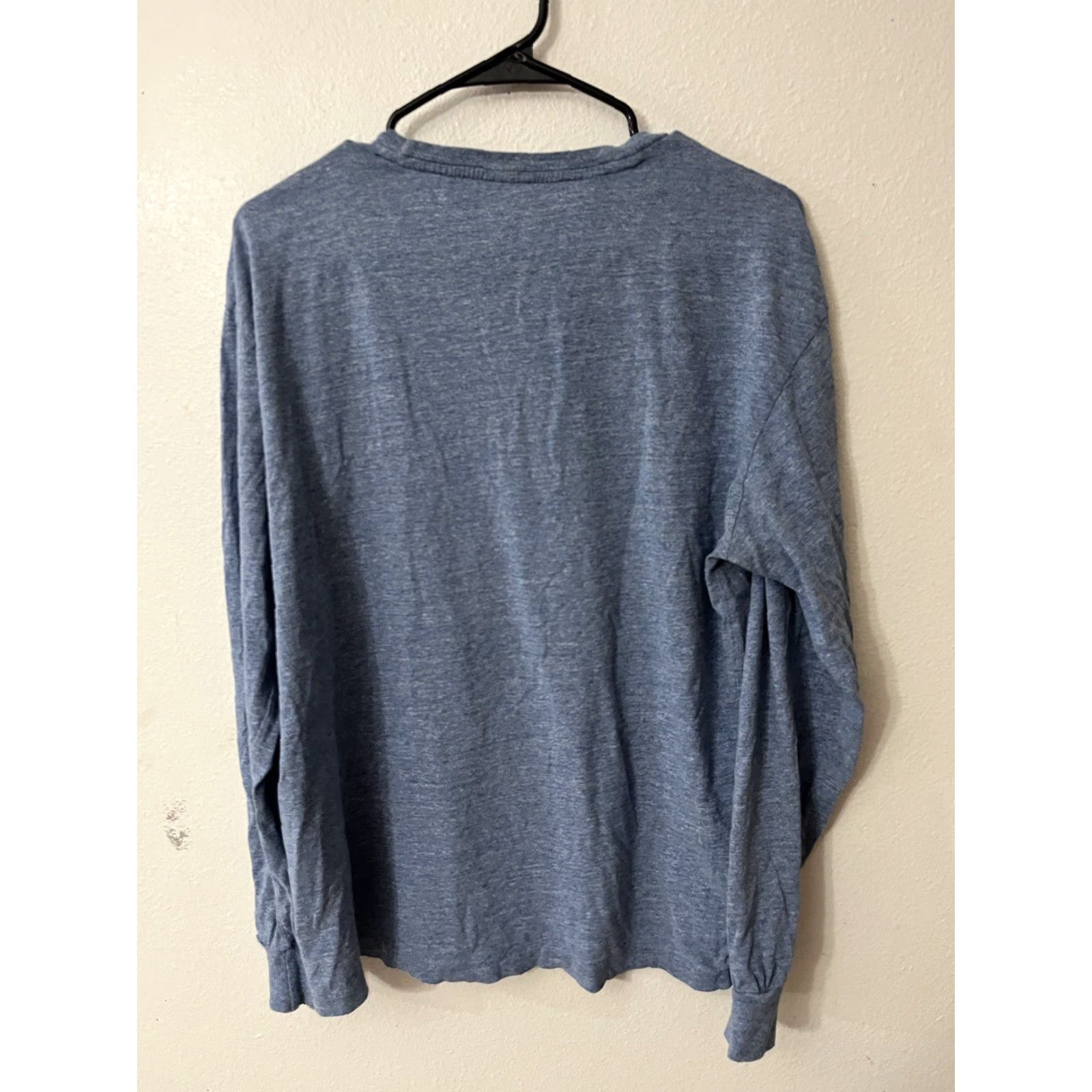 Polo Ralph Lauren Polo Ralph Lauren Tee Polo Ralph Lauren Shirt Men Blue Crew Neck Long Sleeve Cotton Medium IDK Size US M / EU 48-50 / 2 - 2 Thumbnail