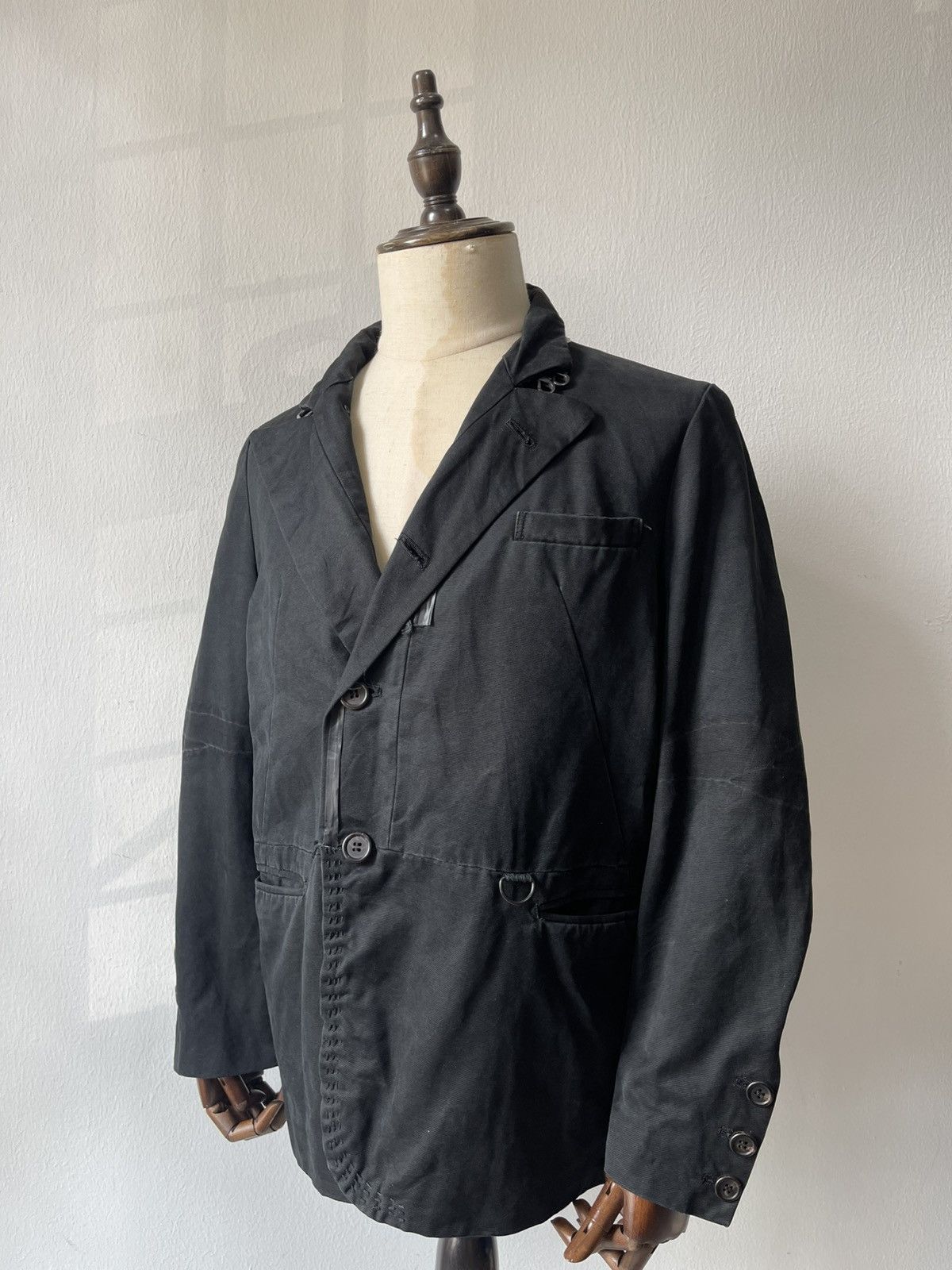 Undercover Undercover 'But Beautiful Guru Guru' Asymmentrical Jacket C1 Size US L / EU 52-54 / 3 - 5 Thumbnail