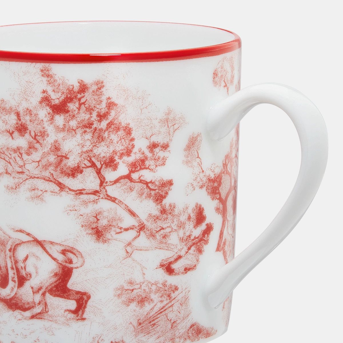Dior o1bcso1str0225 Size:OS/ Coffee Cup in Red Toile Size ONE SIZE - 2 Thumbnail