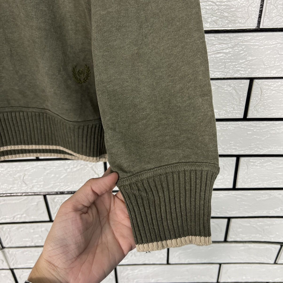 Chaps Ralph Lauren Vintage CHAPS RALPH LAUREN Half Zipper Sweatshirt #4093-C186 Size US L / EU 52-54 / 3 - 8 Thumbnail